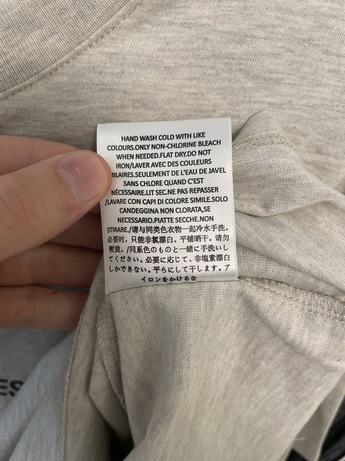 Essentials Fear of God Essentials Light Oatmeal Shirt Medium Size US M / EU 48-50 / 2 - 5 Thumbnail