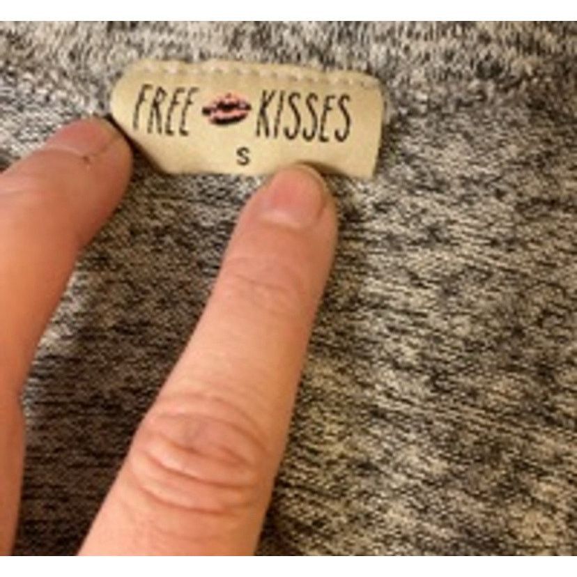 Other Cozy Minimalist Gray Open Front Cardigan Free Kisses S Size S / US 4 / IT 40 - 4 Thumbnail