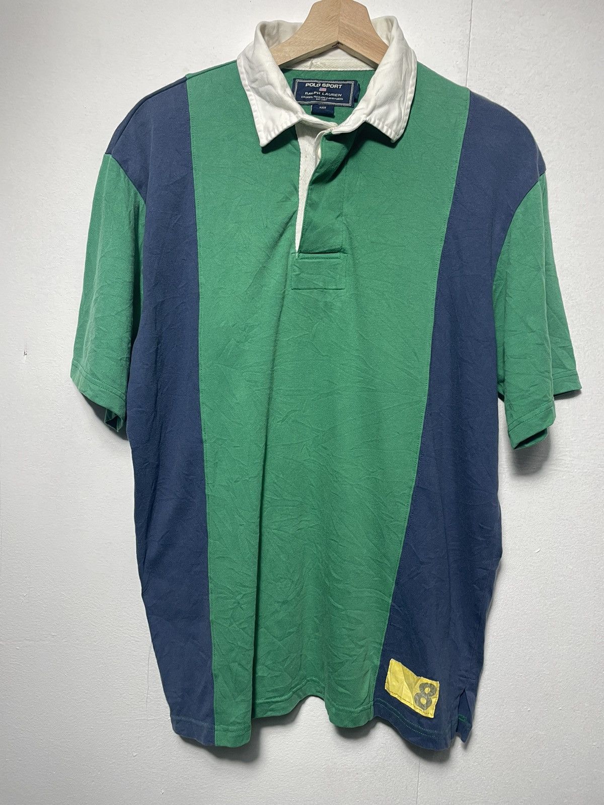 Vintage Vintage Polo Sport Rugby Shirt Size US M / EU 48-50 / 2 - 2 Thumbnail
