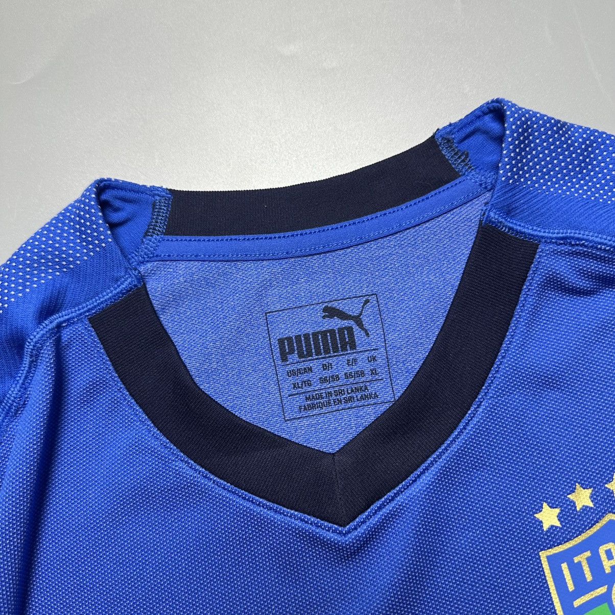 Puma ITALY PUMA 2018 WORLD CUP PLAYER ISSUE GK JERSEY #1 BUFFON Size US XL / EU 56 / 4 - 5 Thumbnail