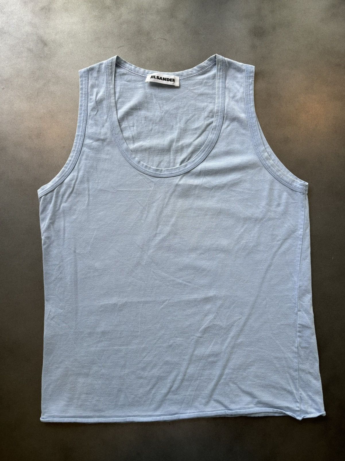 Designer × Jil Sander × Vintage Vintage Jil Sander Tank Top 90s Sleeveless Y2K Womens Medium Size M / US 6-8 / IT 42-44 - 2 Thumbnail