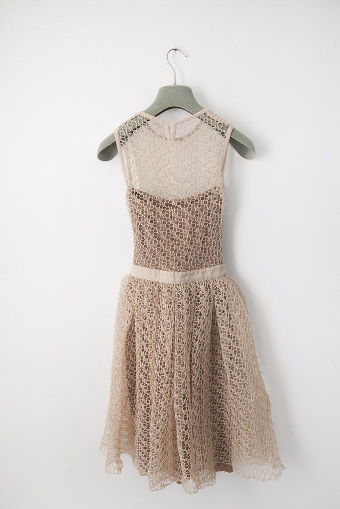Dior SSS14 nude dress Size XS / US 0-2 / IT 36-38 - 3 Thumbnail