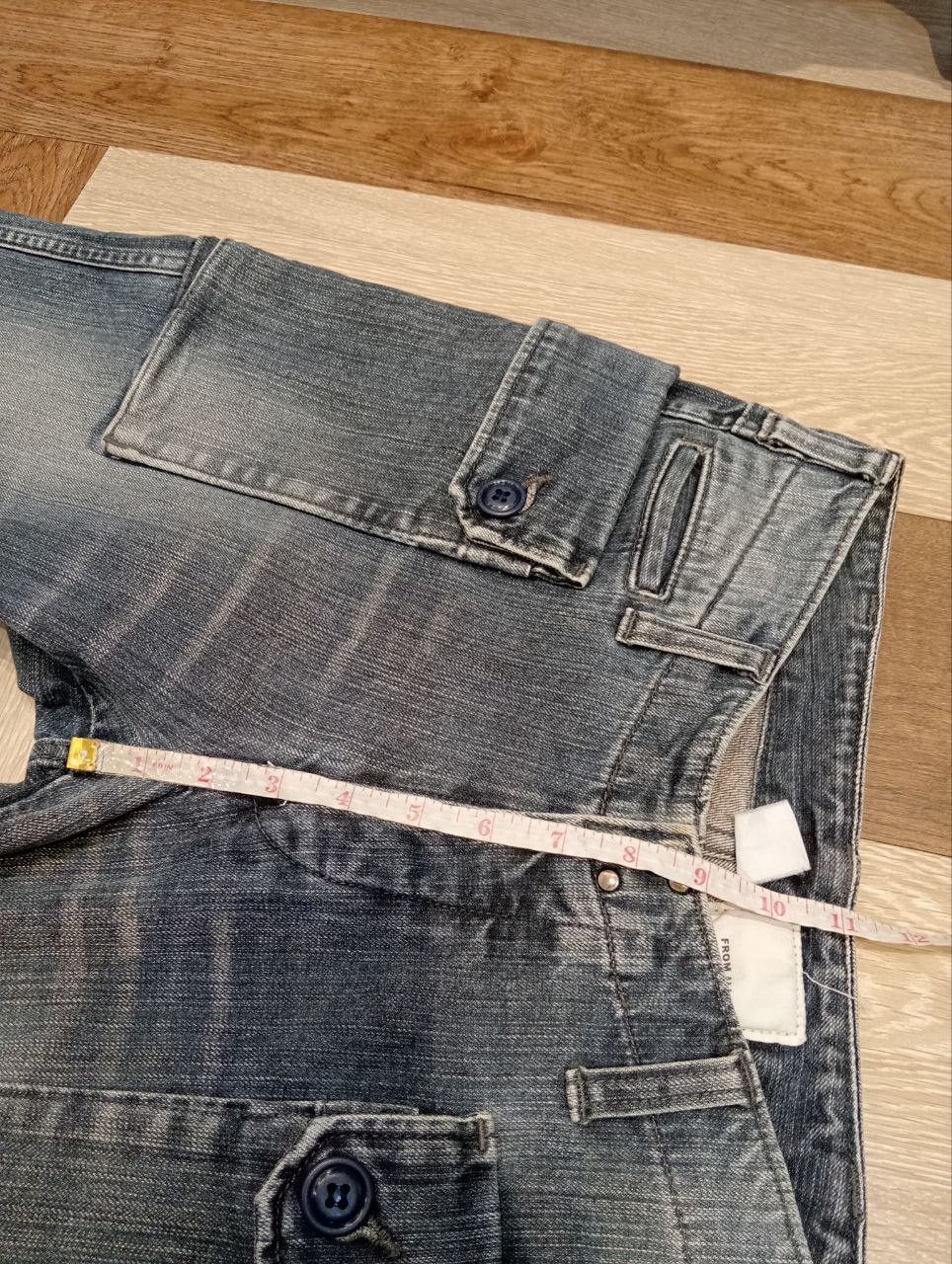 Japanese Brand QUADRO JAPAN STRETCH DENIM JEANS Size US 31 - 12 Thumbnail