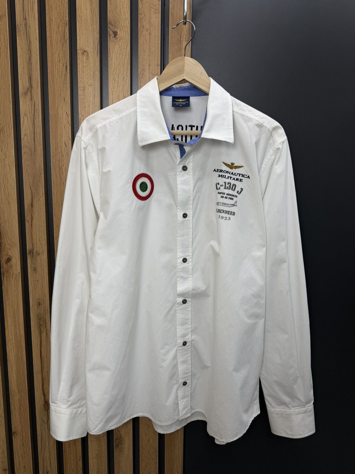 Aeronautica Militare Aeronautica Militare Long Sleeve Shirt White Size XXL Size US XXL / EU 58 / 5 - 1 Thumbnail