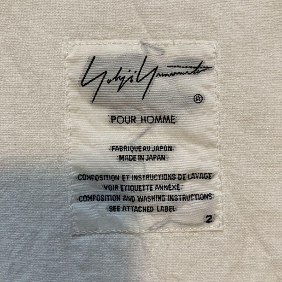 Yohji Yamamoto POUR HOMME 17ss cotton stole slong shirts HD-C02-013 Size US M / EU 48-50 / 2 - 6 Thumbnail