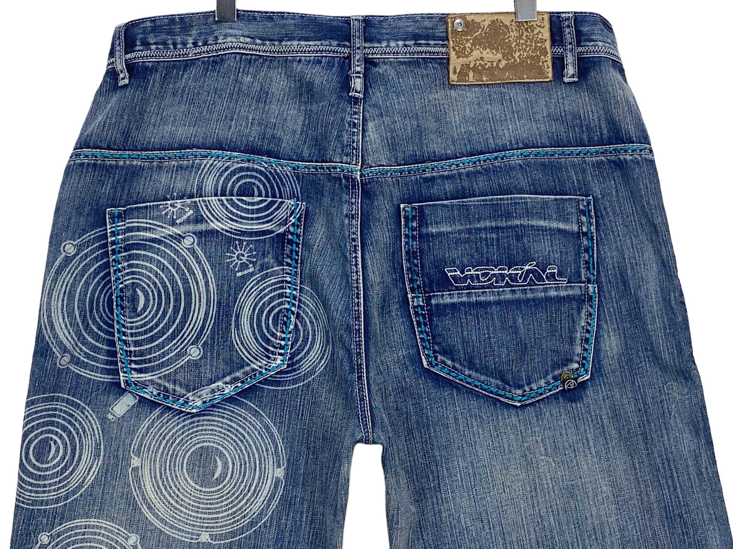 Japanese Brand Vokal Baggy Jeans Hip Hop Skateboard Jeans Size US 42 / EU 58 - 5 Thumbnail
