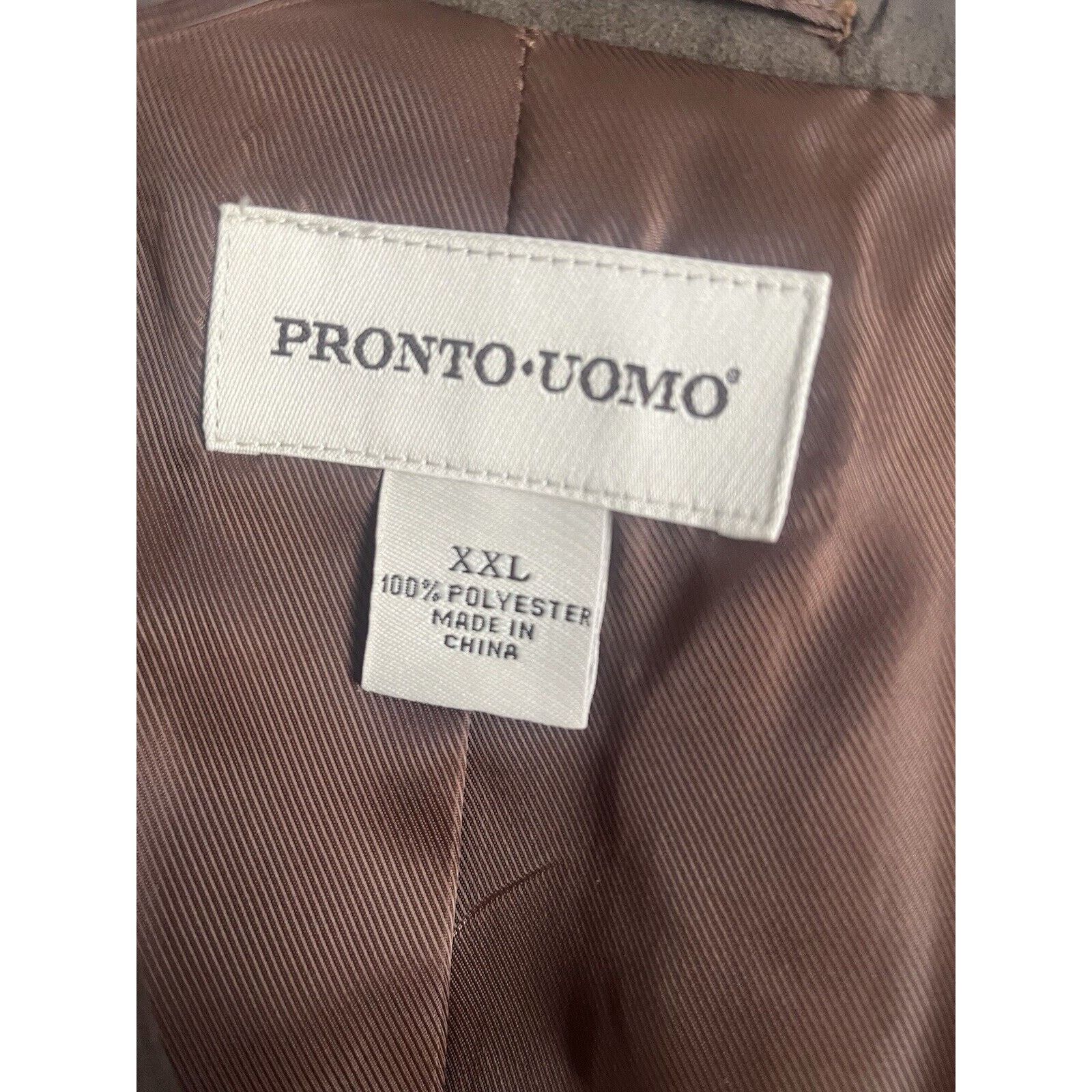 Pronto Uomo Pronto Uomo Men's Three-Button Blazer Jacket Size xxl Size US XXL / EU 58 / 5 - 5 Thumbnail