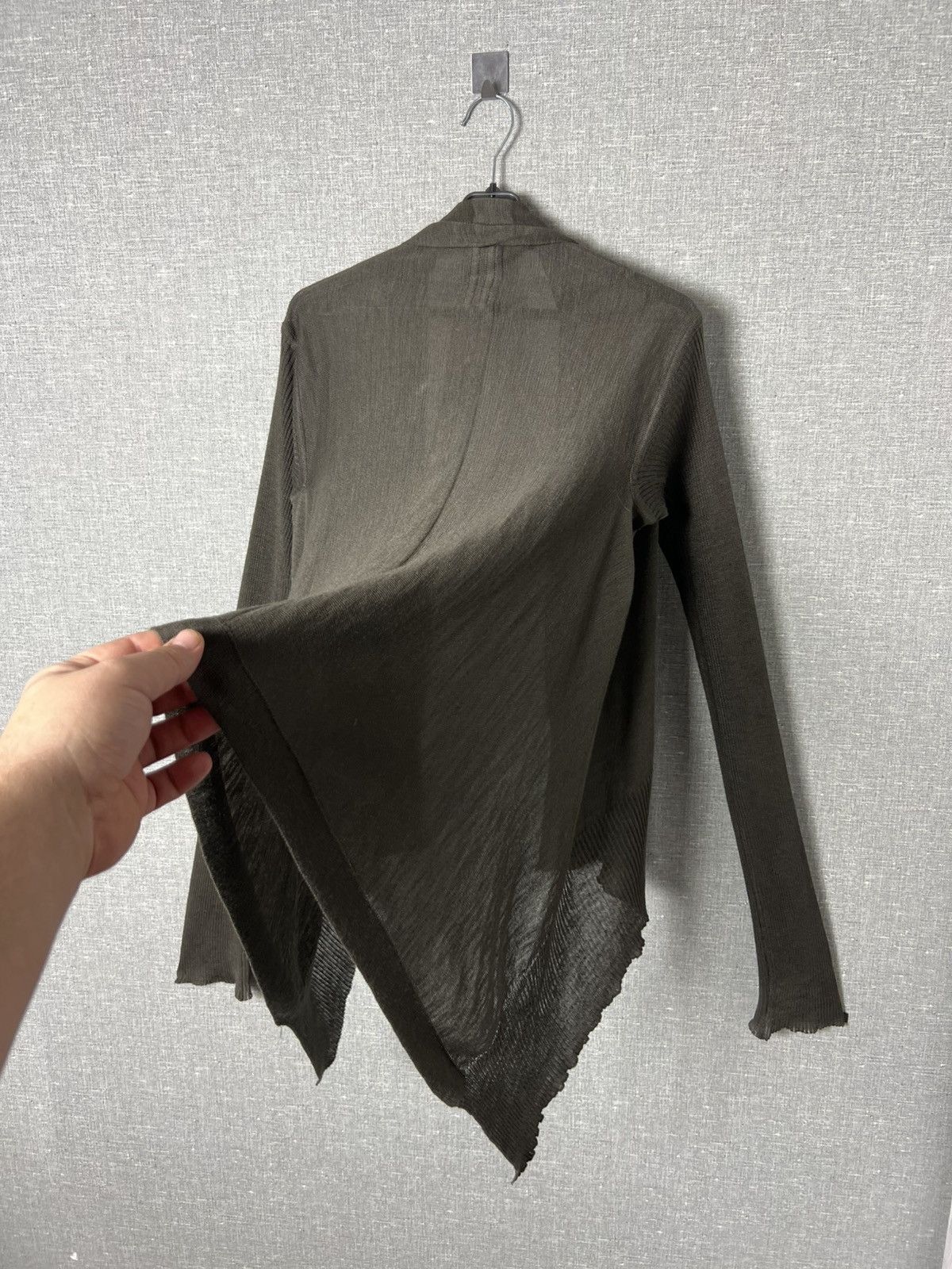 Rick Owens Avant-Garde Rick Owens NASKA S/S 12 Mesh Open Front Cardigan Size S / US 4 / IT 40 - 21 Thumbnail
