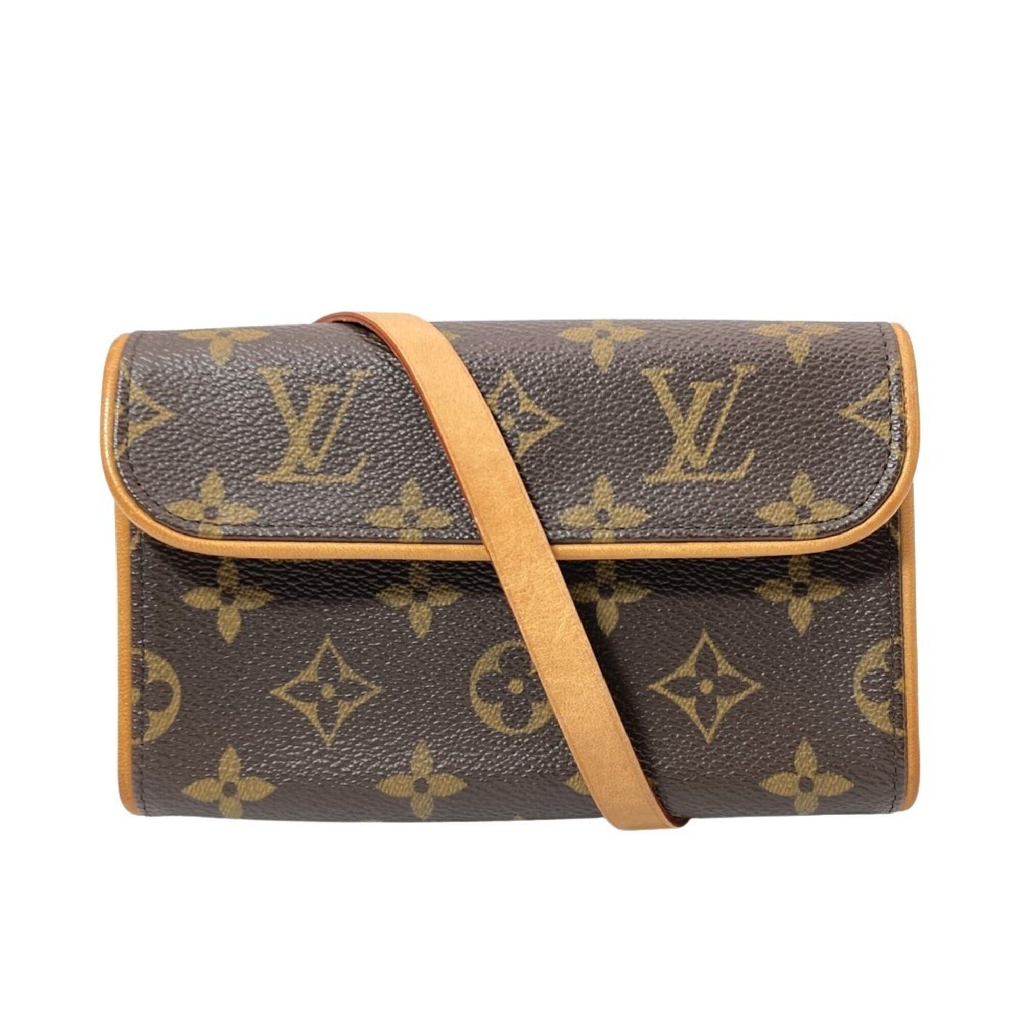 Louis Vuitton Louis Vuitton Florentine Pochette Waist Bag M51855 Brown FL0053 Handbag Pouch Size ONE SIZE - 1 Thumbnail