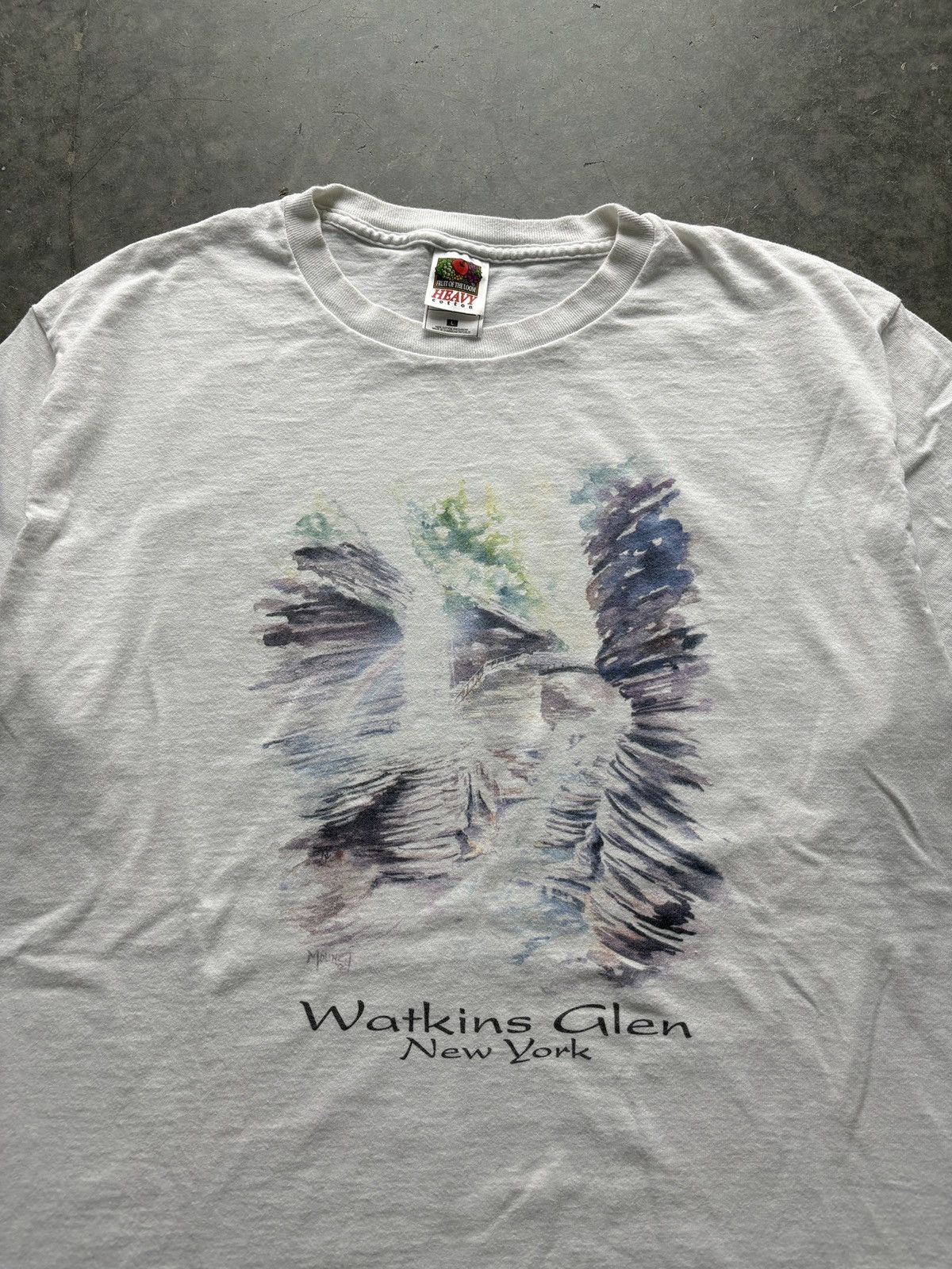 Vintage Vintage Y2K Glen Falls New York Graphic Tee Size US L / EU 52-54 / 3 - 3 Thumbnail