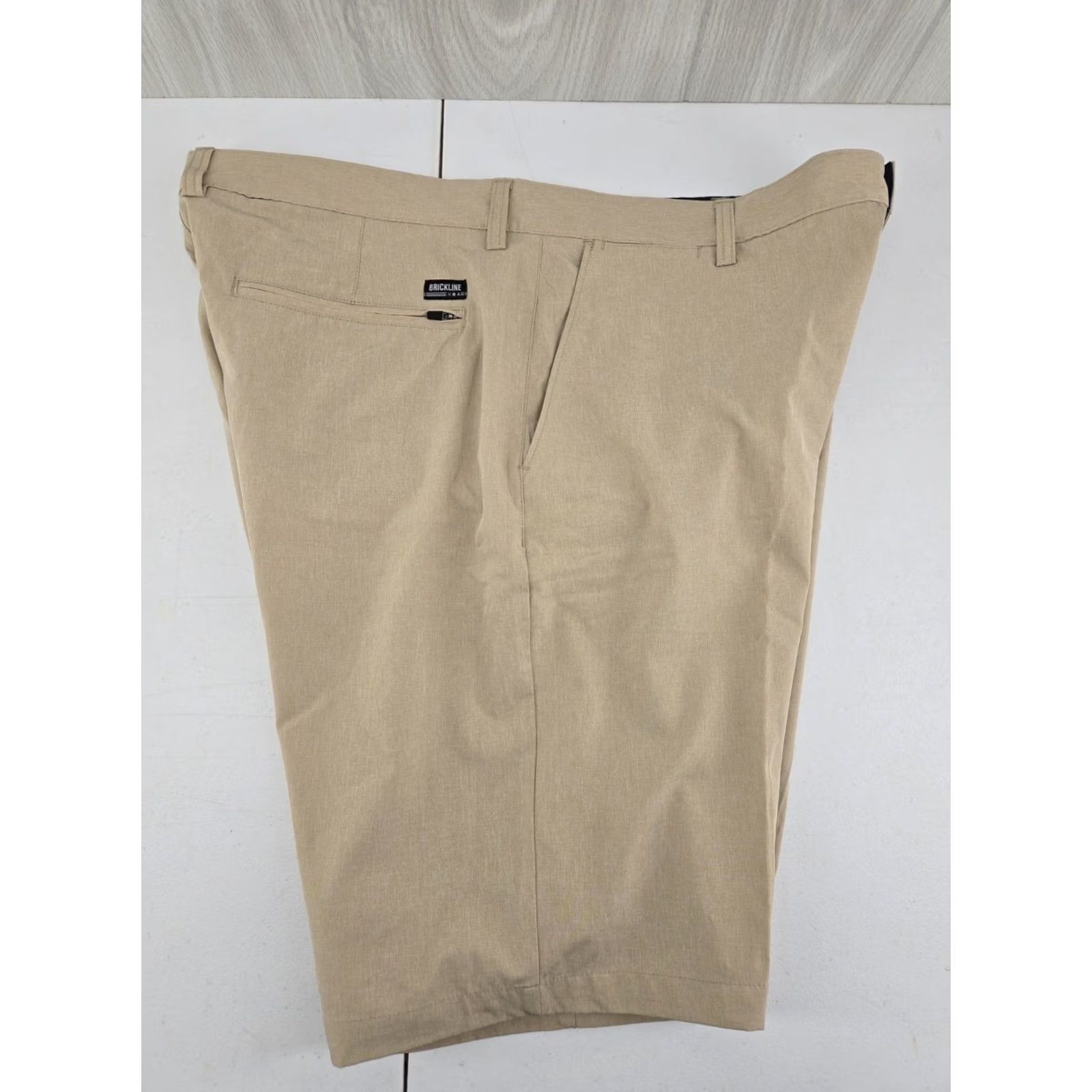 Vintage VINTAGE Brickline Men's Khaki Performance Shorts Regular Fit Size 38 Size US 38 / EU 54 - 3 Thumbnail