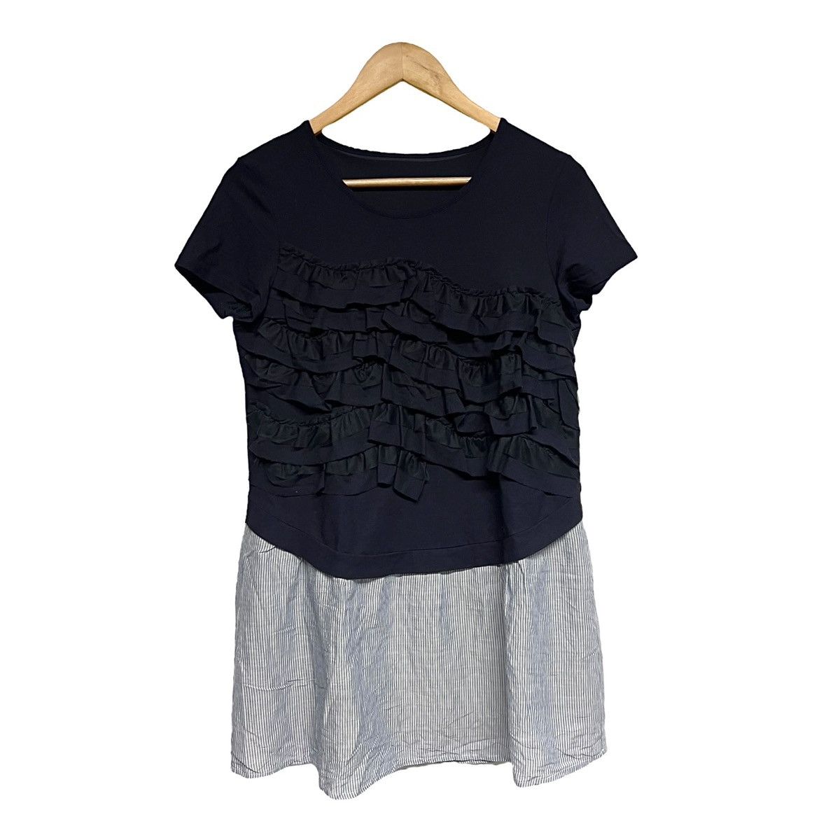 Japanese Brand Ritsuko shirahama ruffle frill shirt Size M / US 6-8 / IT 42-44 - 1 Thumbnail