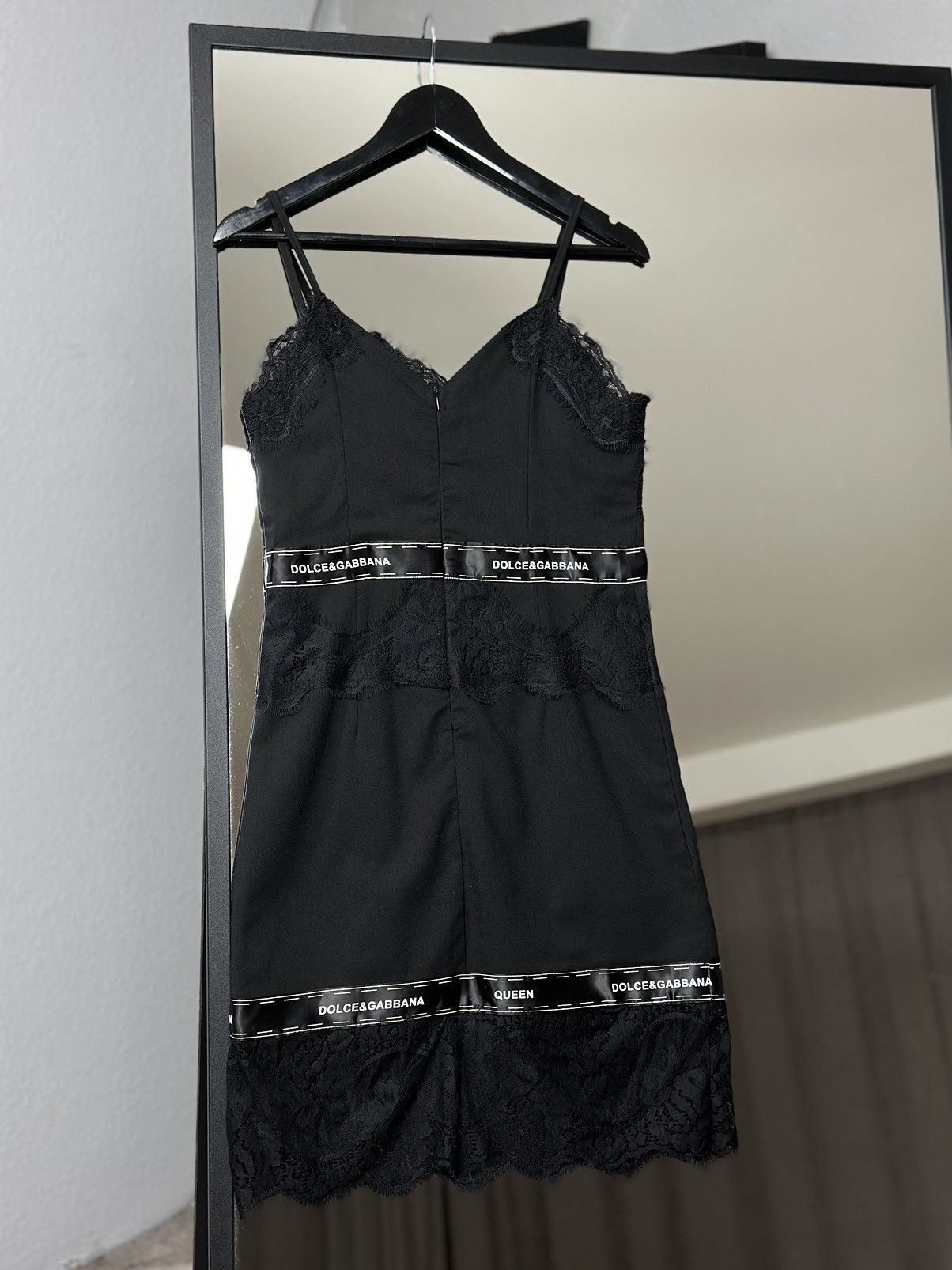 Dolce & Gabbana Queen Dolce & Gabbana Black Dress Classic Elegant Luxury Size S / US 4 / IT 40 - 8 Thumbnail