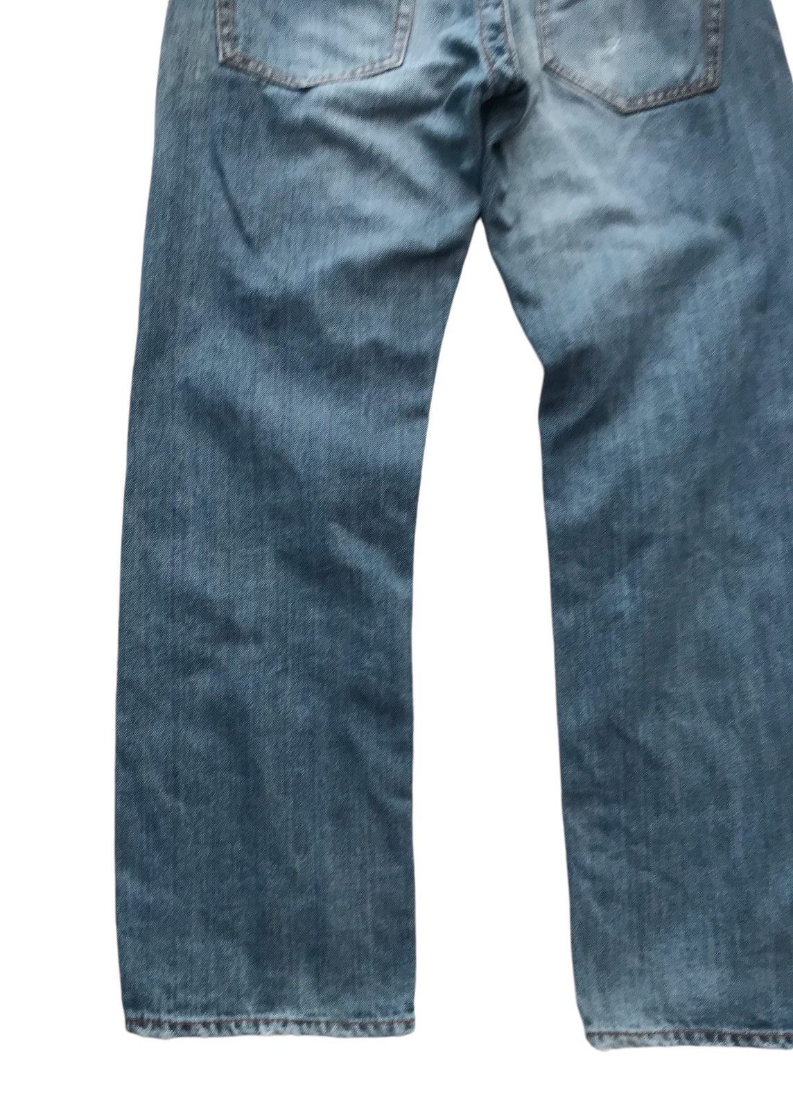 Japanese Brand Ripped Skull Motif Distressed Denim Pants Size US 32 / EU 48 - 9 Thumbnail