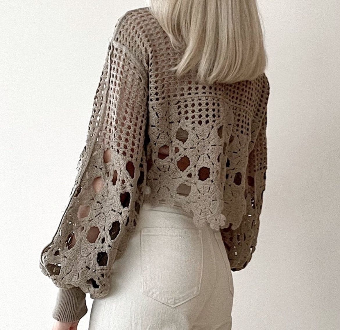 Designer × Other NWT, Lavishly Paris V Neck Loose Patchwork Pullover. Size M / US 6-8 / IT 42-44 - 11 Thumbnail