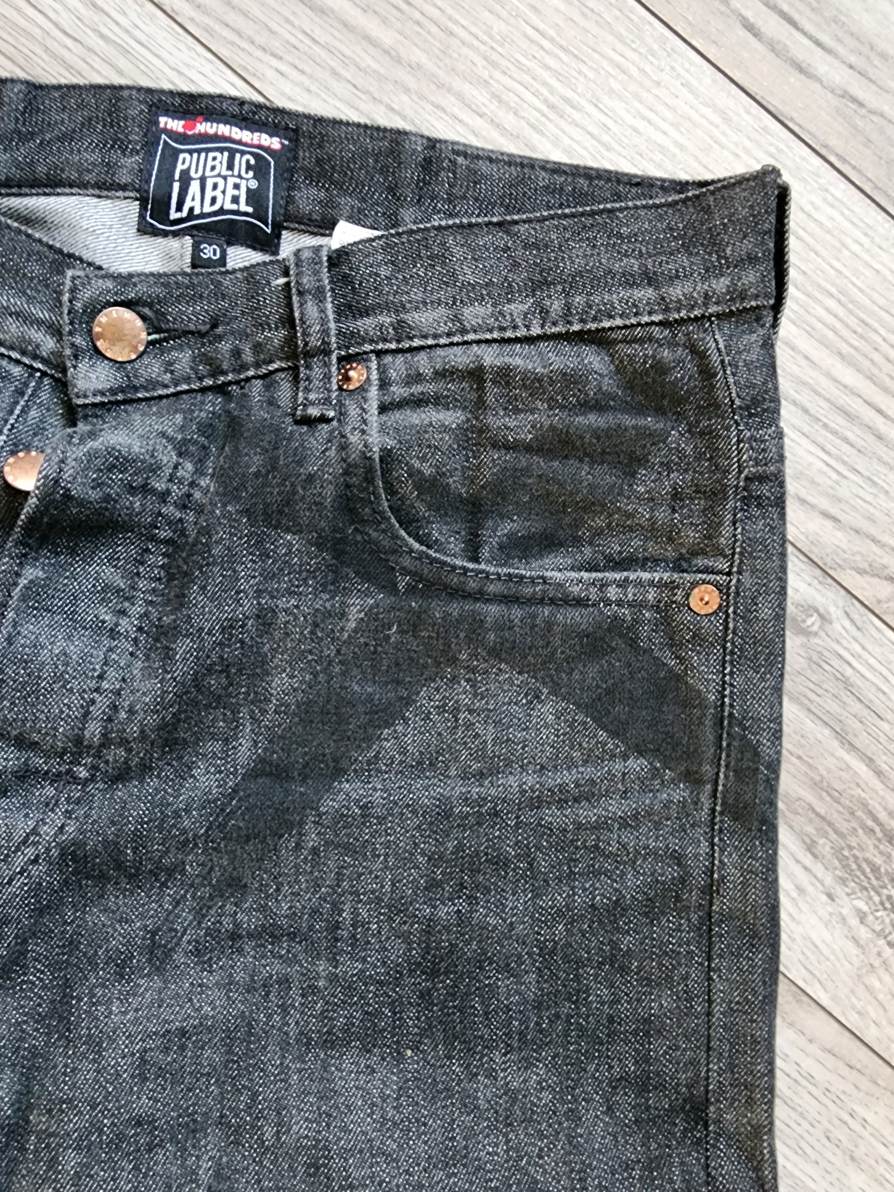 The Hundreds The Hundreds Denim Jeans Public Label Size US 30 / EU 46 - 4 Thumbnail