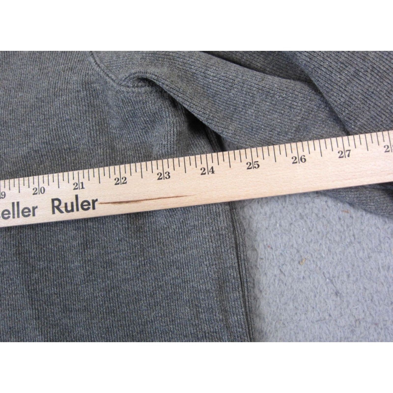 Polo Ralph Lauren Polo Ralph Lauren Sweater Shirt XL Gray 1/4 Zip Cotton Pony Mens Pullover Vintage (if Vintage applies) Size US XL / EU 56 / 4 - 7 Thumbnail