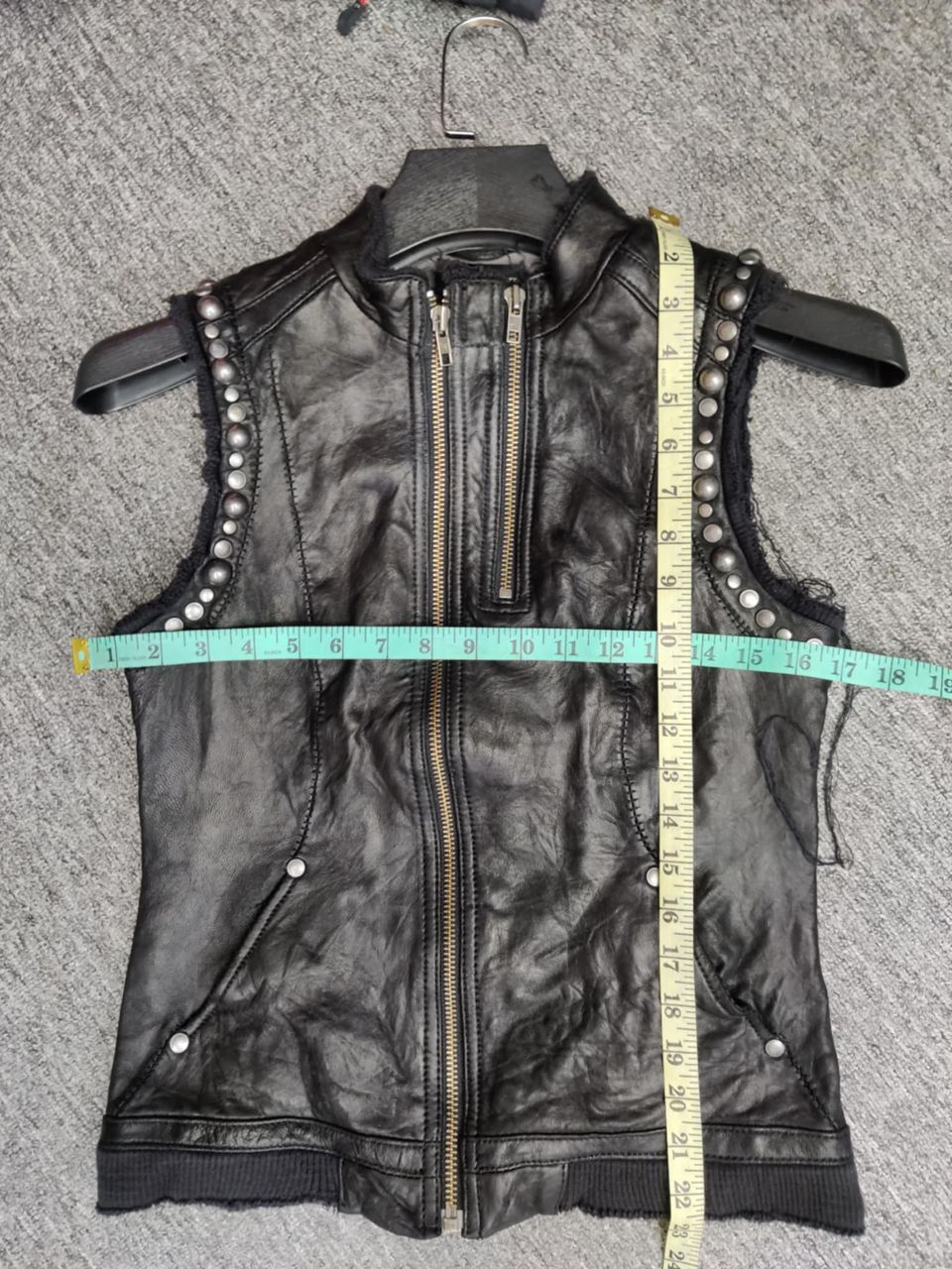 Zadig & Voltaire Zadig & Voltaire Lamb Leather Bondage Vest Size US M / EU 48-50 / 2 - 15 Thumbnail