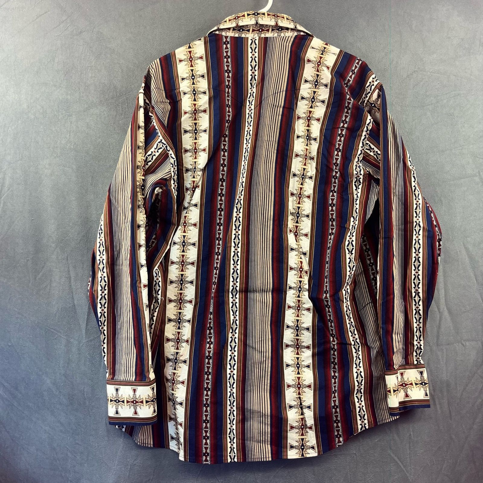 Panhandle Slim Vintage 90's Panhandle Slim Pearl Snap Shirt XL Fair Isle Size US XL / EU 56 / 4 - 2 Thumbnail
