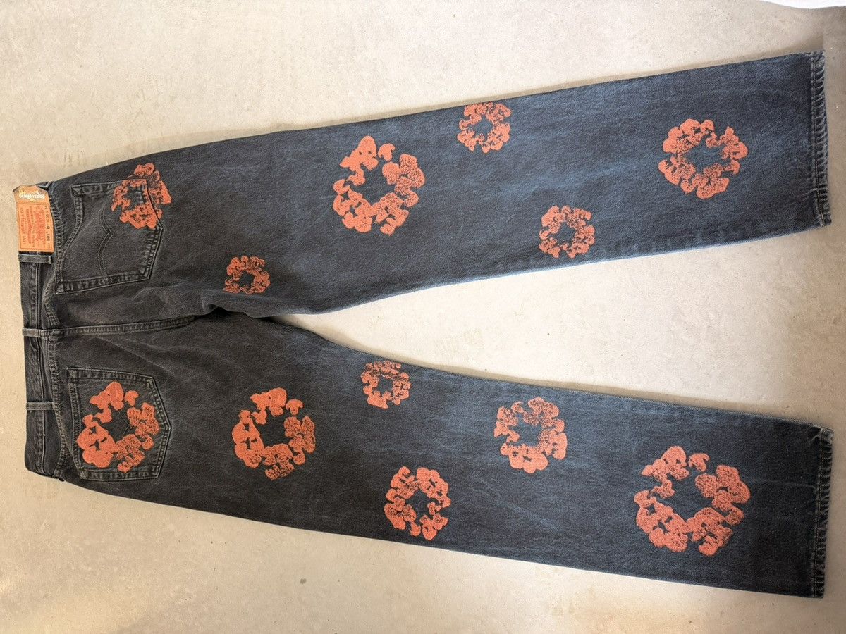 DENIM TEARS Denim tears black painted jeans Size US 38 / EU 54 - 3 Thumbnail
