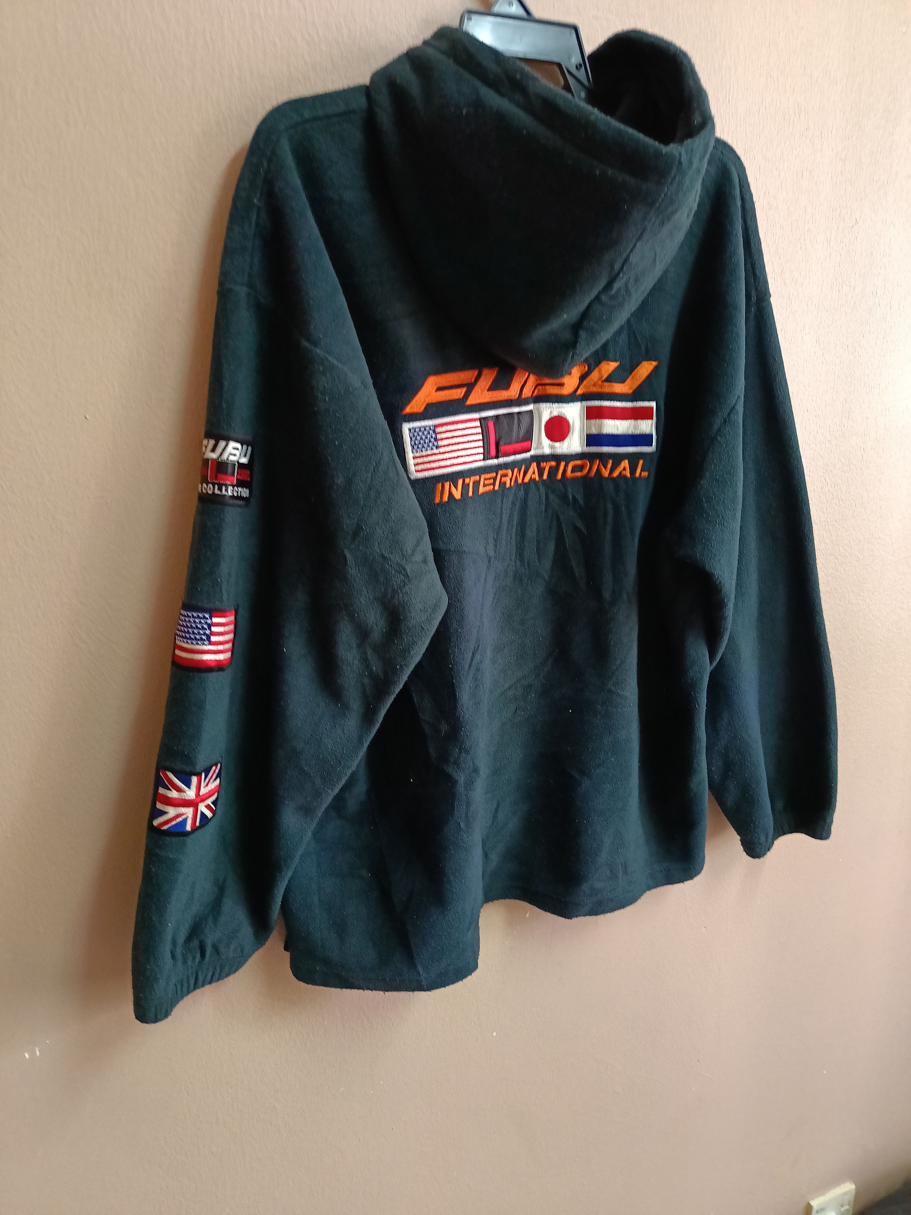 Fubu Vintage FUBU collection International Hoodie Size US XL / EU 56 / 4 - 3 Thumbnail