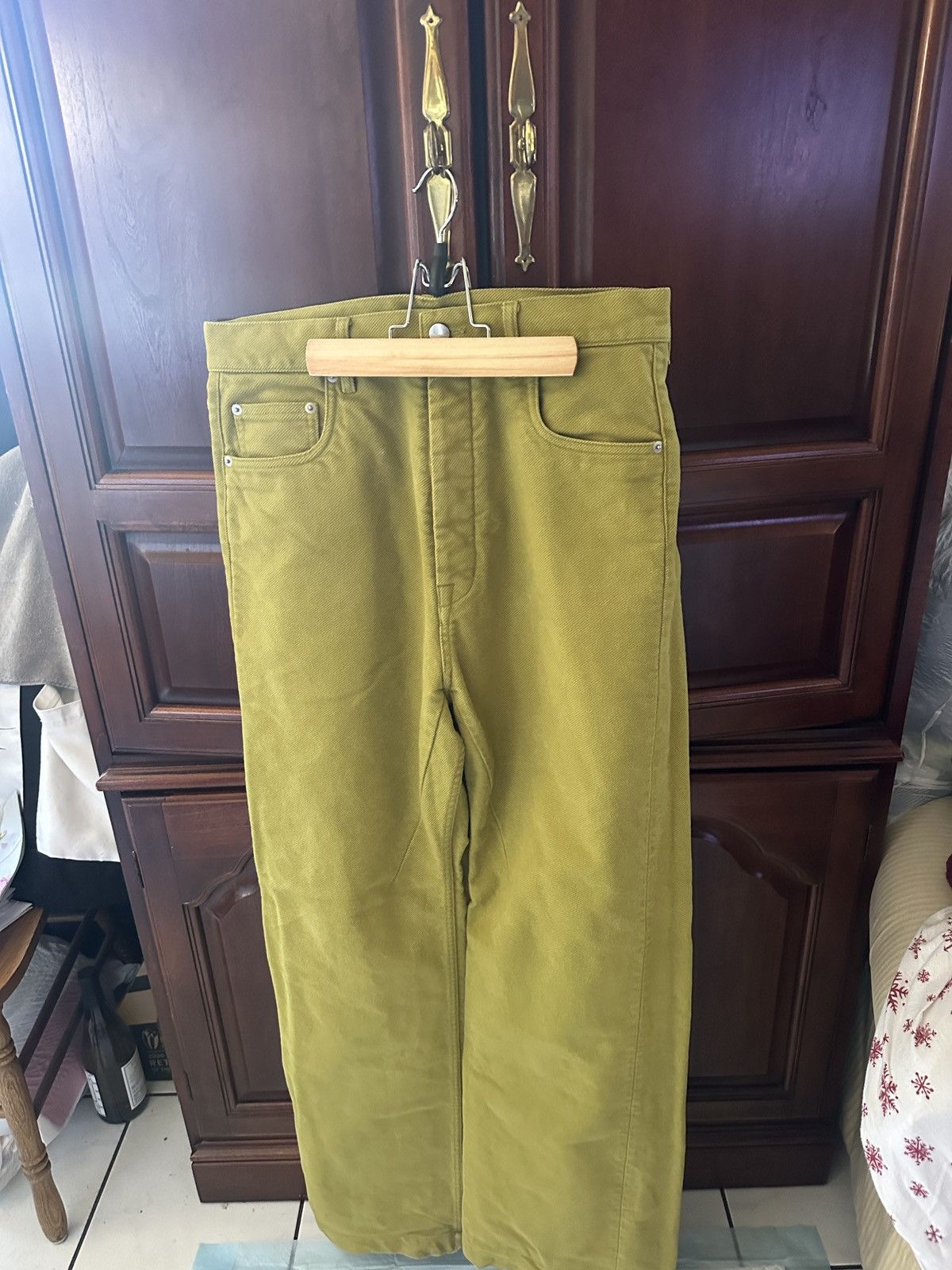 Rick Owens Geth Wide-Leg Jeans Size US 32 / EU 48 - 3 Thumbnail