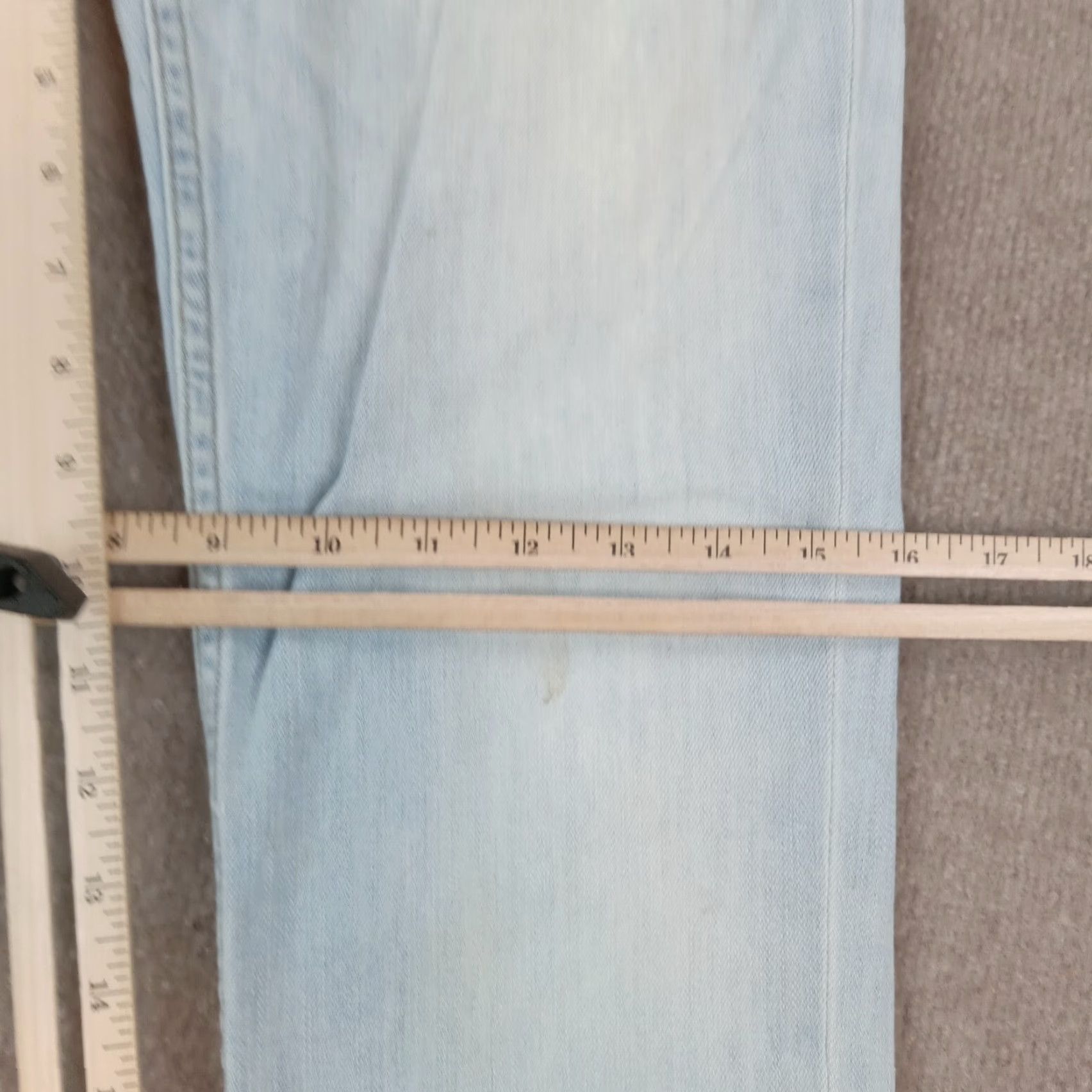Hudson Hudson Women's Blue Faded Skinny Stretch Jeans 26 Size 26" / US 2 / IT 38 - 4 Thumbnail