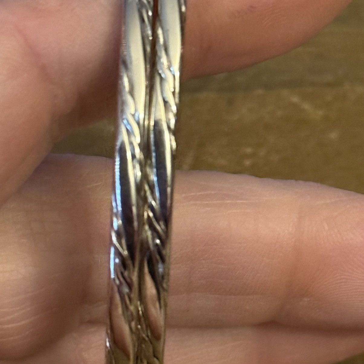 Monet Vintage Monet silver tone twisted bangle bracelets Size ONE SIZE - 4 Thumbnail