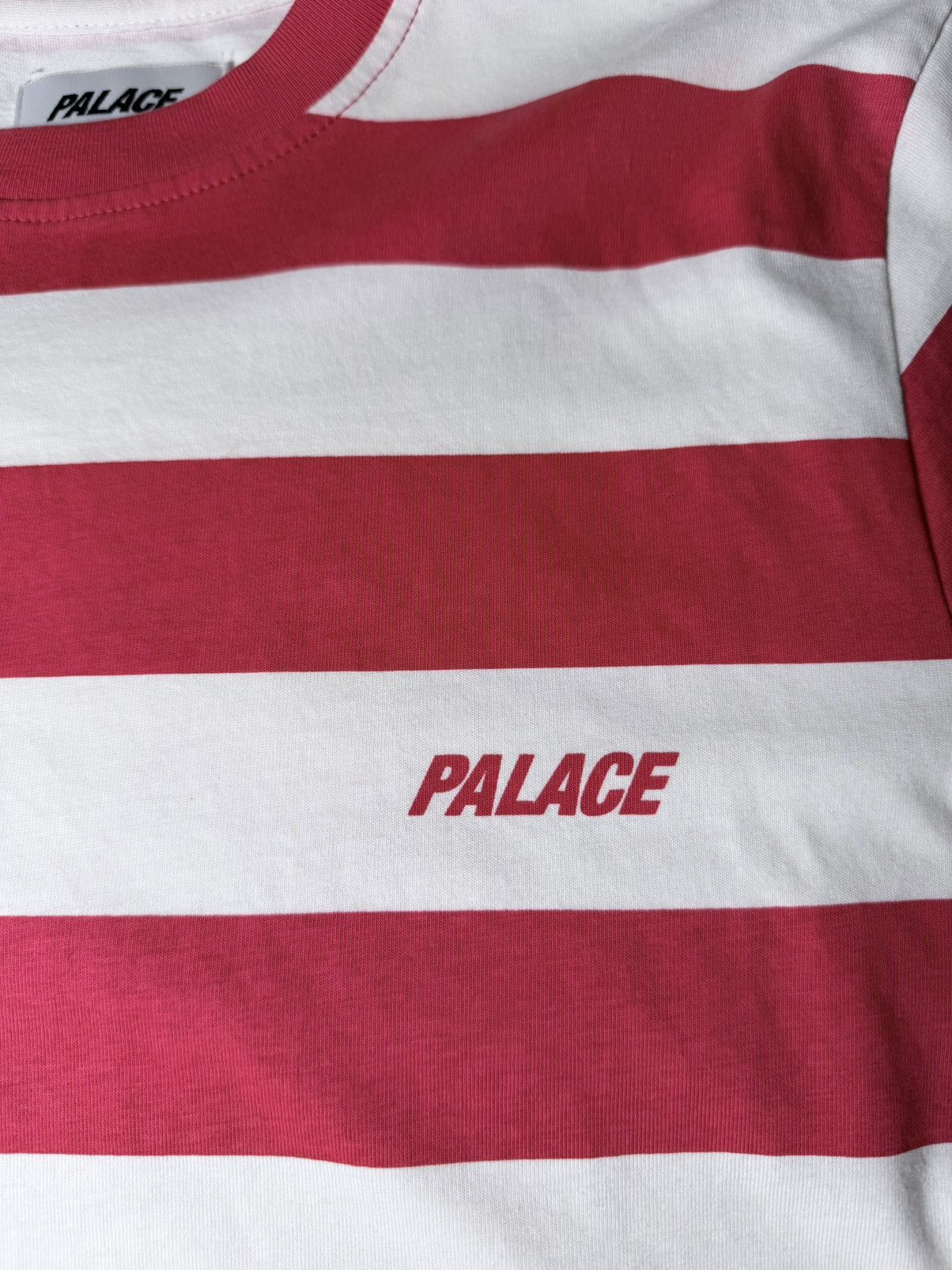Palace Palace Heavy Stripe T-Shirt Red White Stripes Size S Size US S / EU 44-46 / 1 - 3 Thumbnail