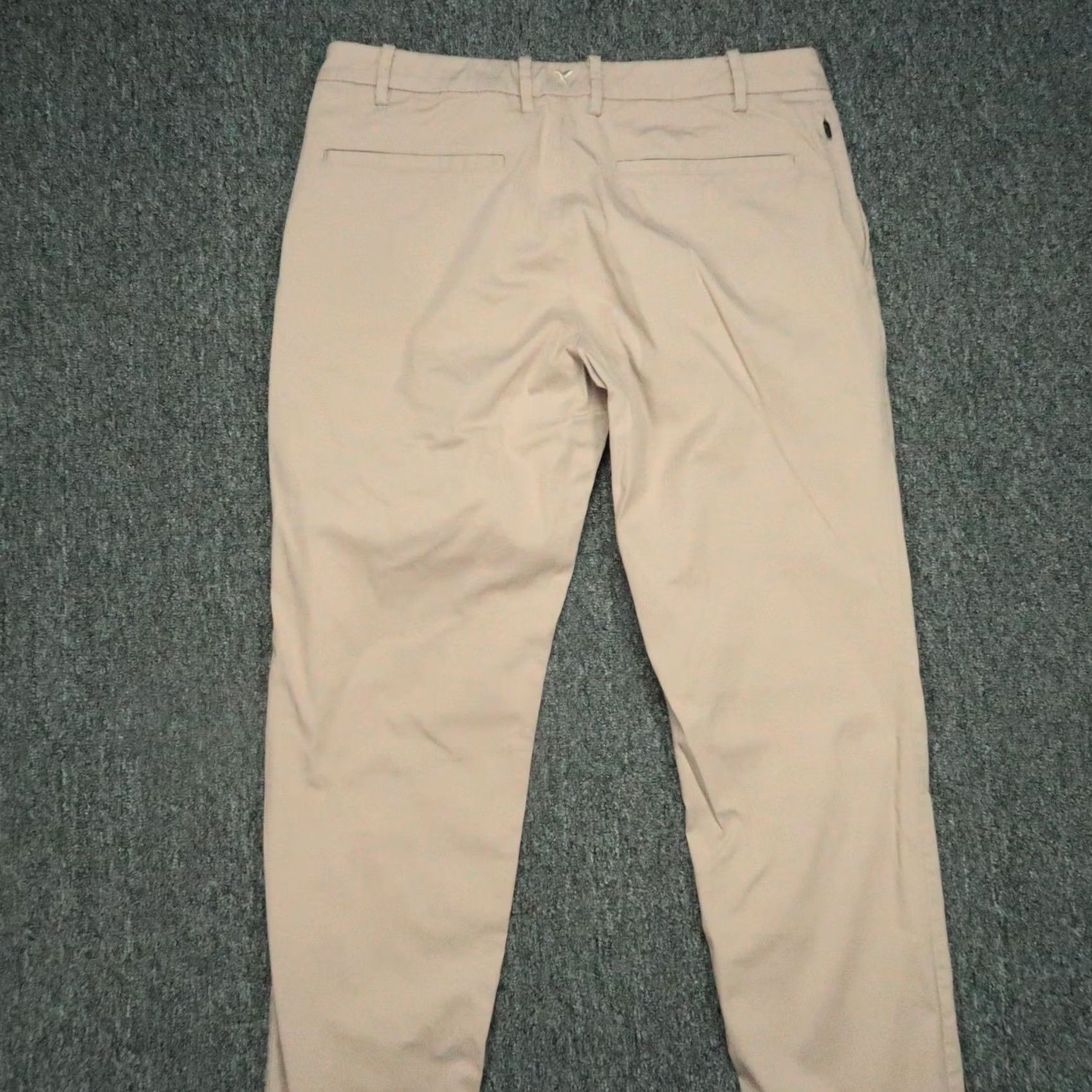 Vintage Birddogs Pants Mens 36x34 Khaki Tan Stretch Chino Zip Pocket Slim? (adjusted?) Size US 36 / EU 52 - 5 Thumbnail