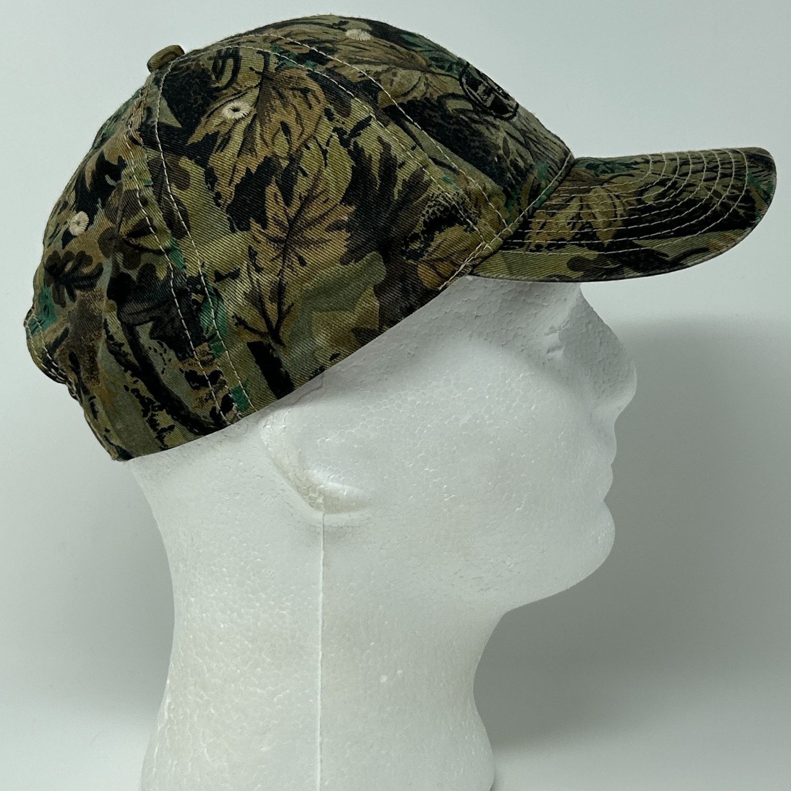 HELM Castrol Oil Camo Hat Baseball Cap Hunting Mechanic Size ONE SIZE - 7 Thumbnail