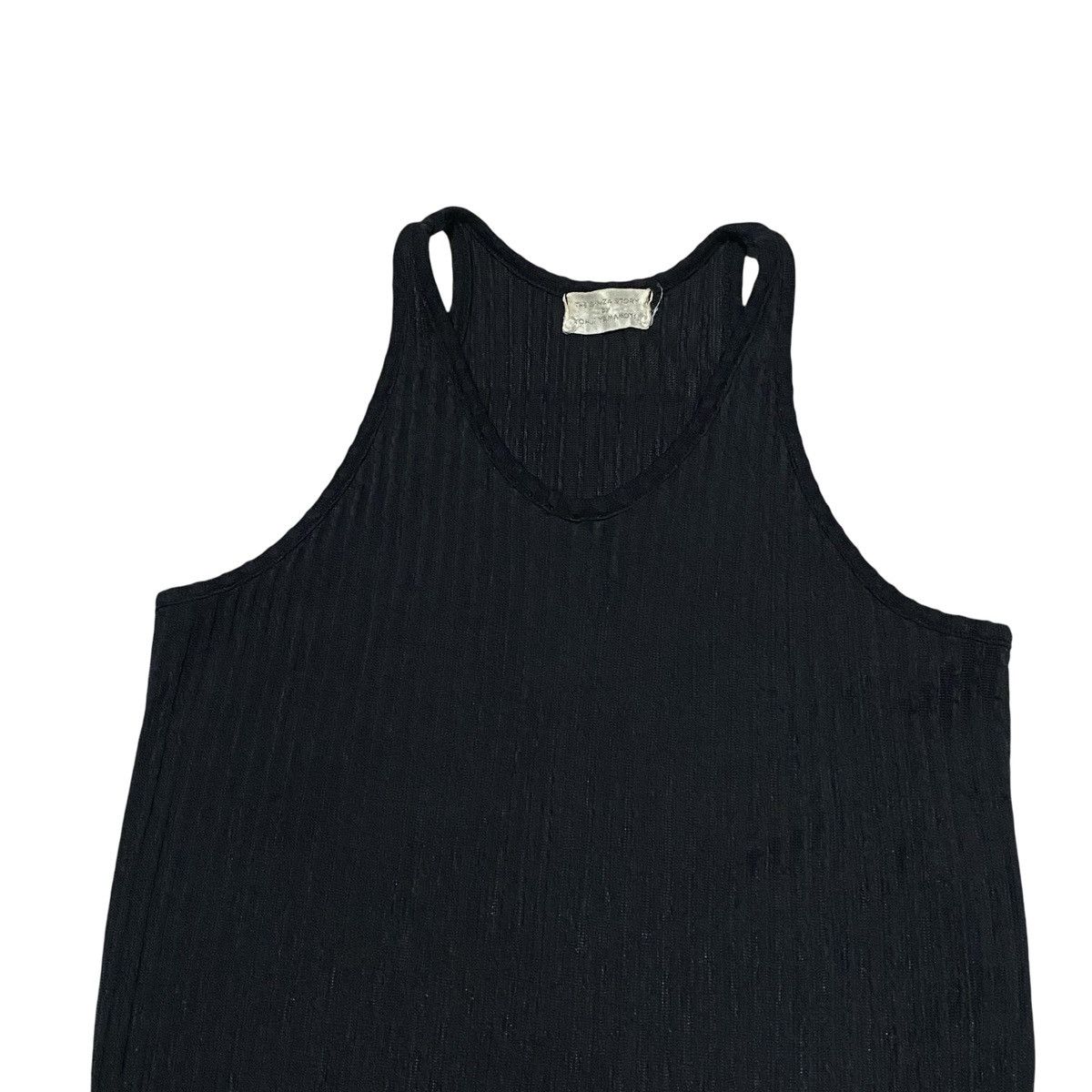 Japanese Brand × Yohji Yamamoto 🔥RARE🔥 The ginza Story by yojhi Yamamoto tank top Size S / US 4 / IT 40 - 4 Thumbnail
