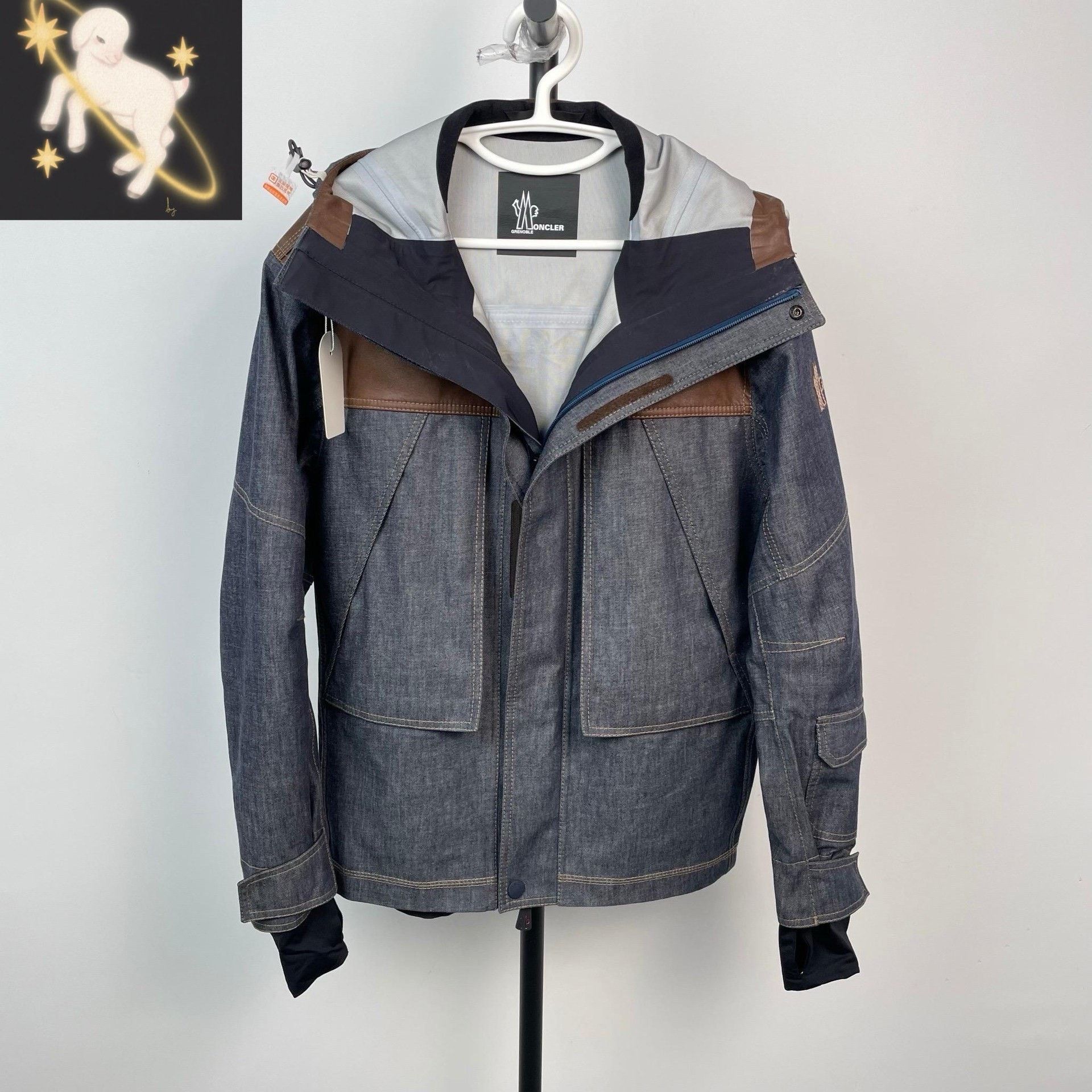 Moncler Moncler Gray Light Jacket 25 Men Size US XS / EU 42 / 0 - 1 Thumbnail