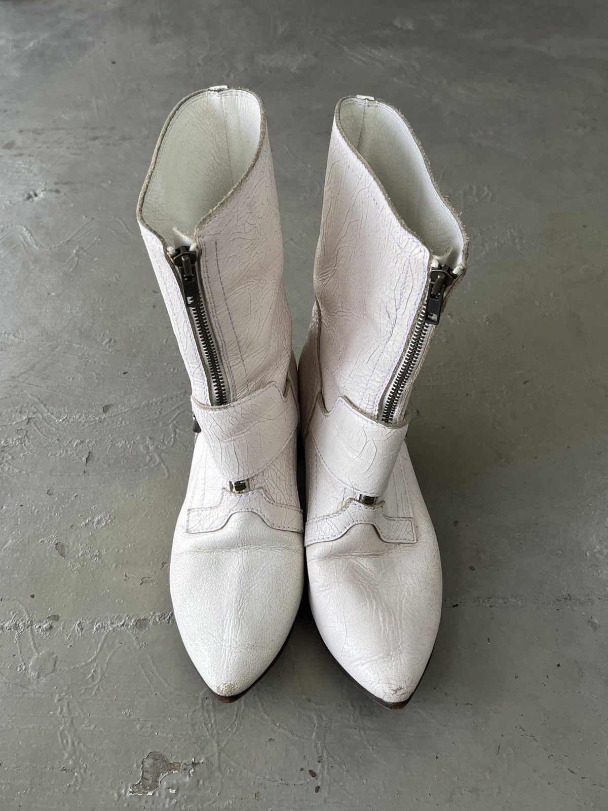 KMRii Issey Miyake Artisanal Margiela Style Leather Boots Size US 8.5 / IT 38.5 - 7 Thumbnail