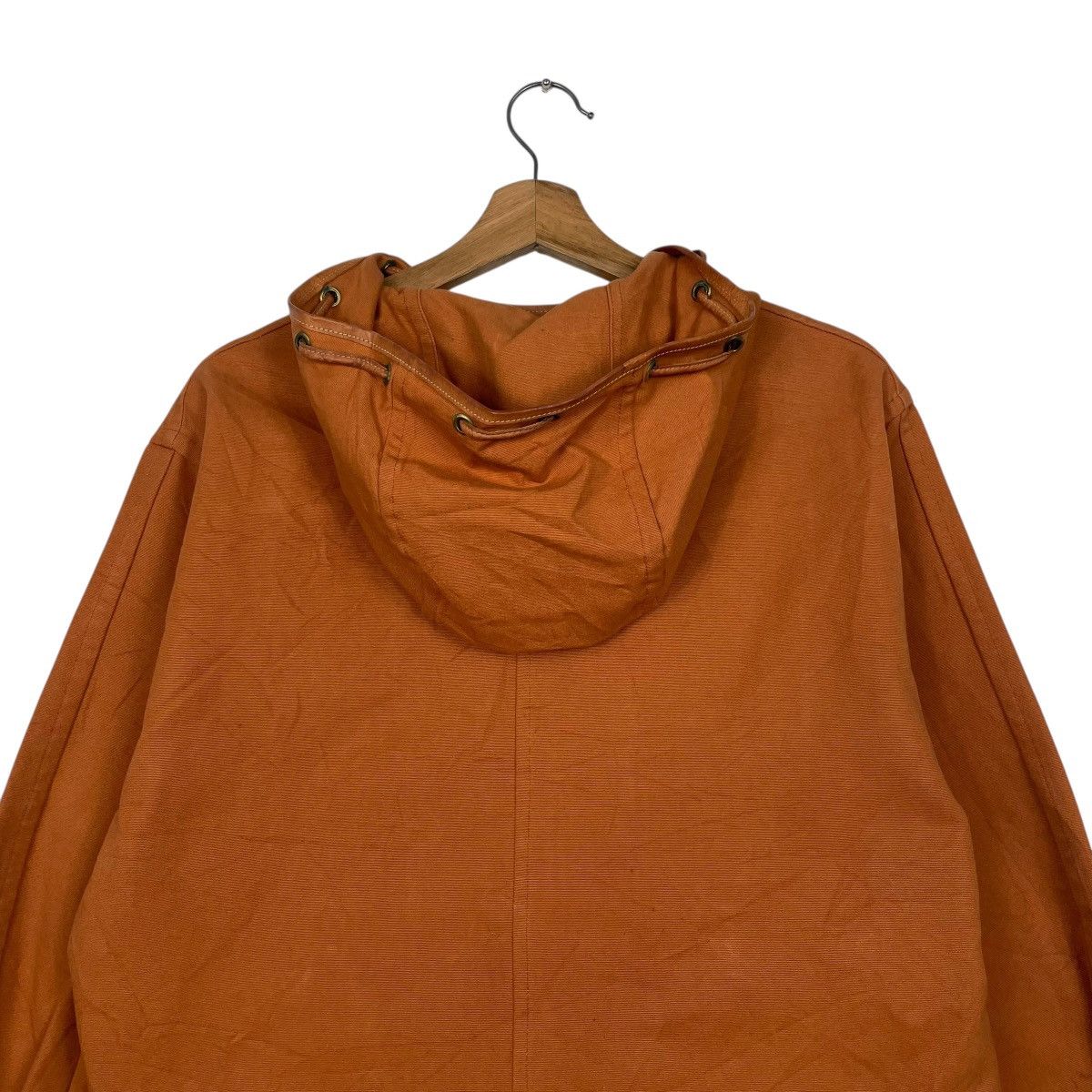 Il Bisonte Vintage IL Bisonte Duck Canvas Hooded Zipper Jacket Size US M / EU 48-50 / 2 - 8 Thumbnail