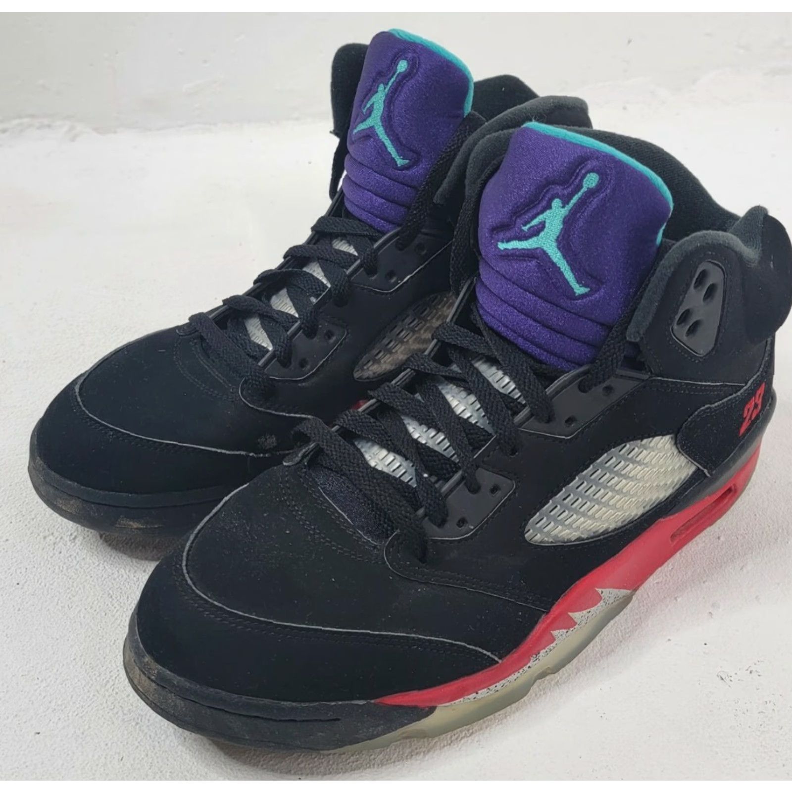 Jordan Brand Jordan 5 Retro Top 3 Men's Size 11.5 CZ1786-001 Athletic Sneaker Black Retro Air Jordan 5 Men Shoes Size US L / EU 52-54 / 3 - 2 Thumbnail