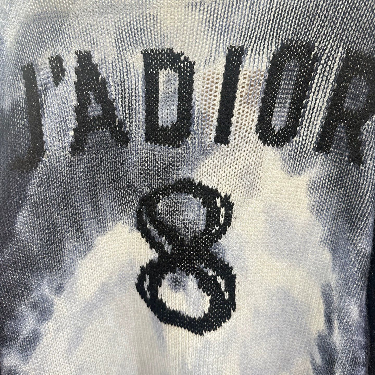 Dior Dior may847 cashmere back letter knit sweater 36 Size XS / US 0-2 / IT 36-38 - 6 Thumbnail