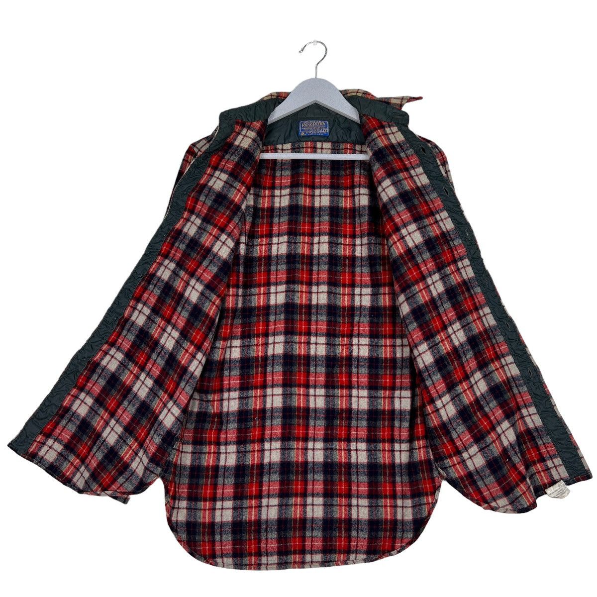 Pendleton 🔥 VINTAGE PENDLETON WOOL CHECKER FLANNEL SHIRTS MADE IN USA Size US S / EU 44-46 / 1 - 11 Thumbnail