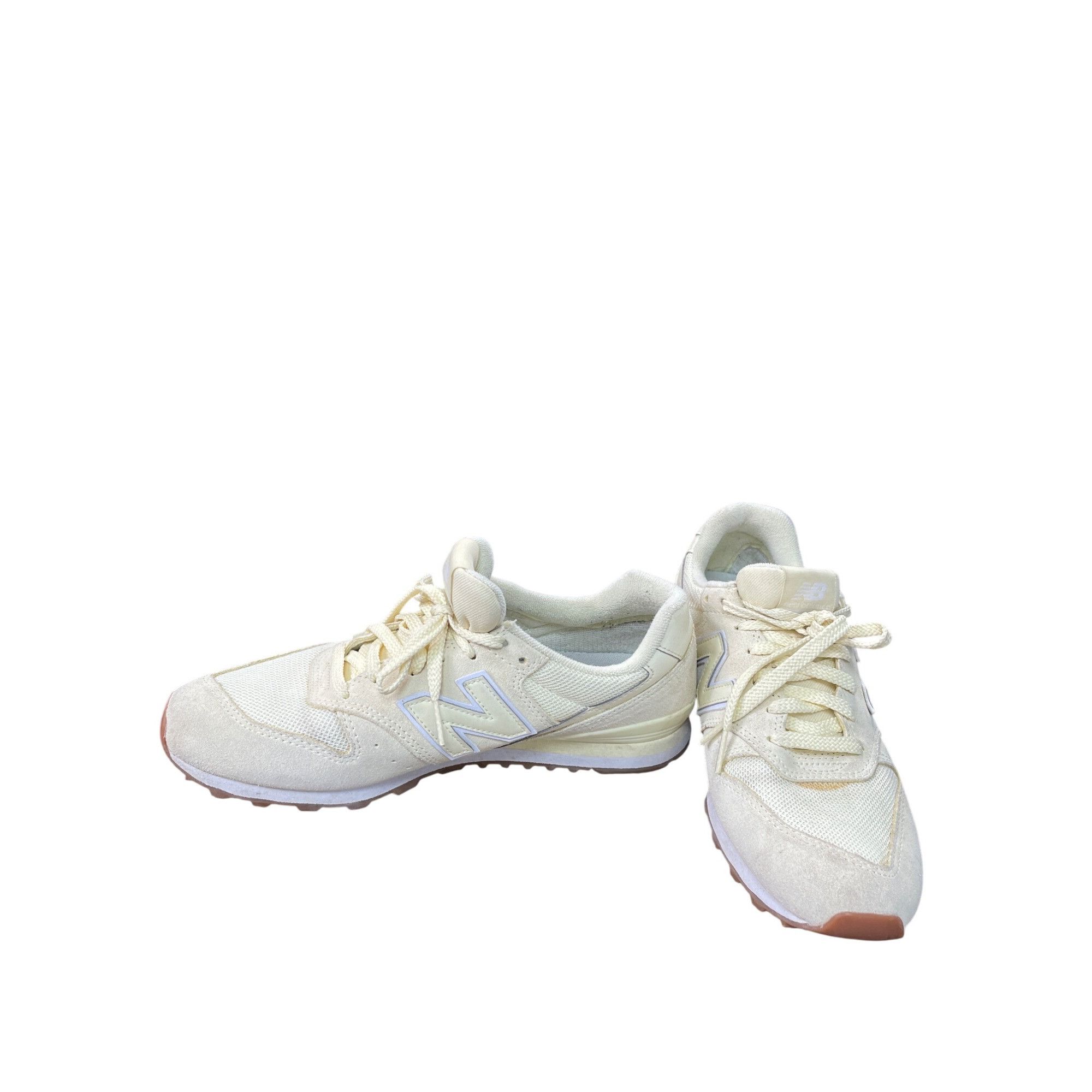 New Balance New Balance Womens 996 Yellow Suede Sneakers Size 9 SKU 8820 Size US 9 / IT 39 - 2 Thumbnail