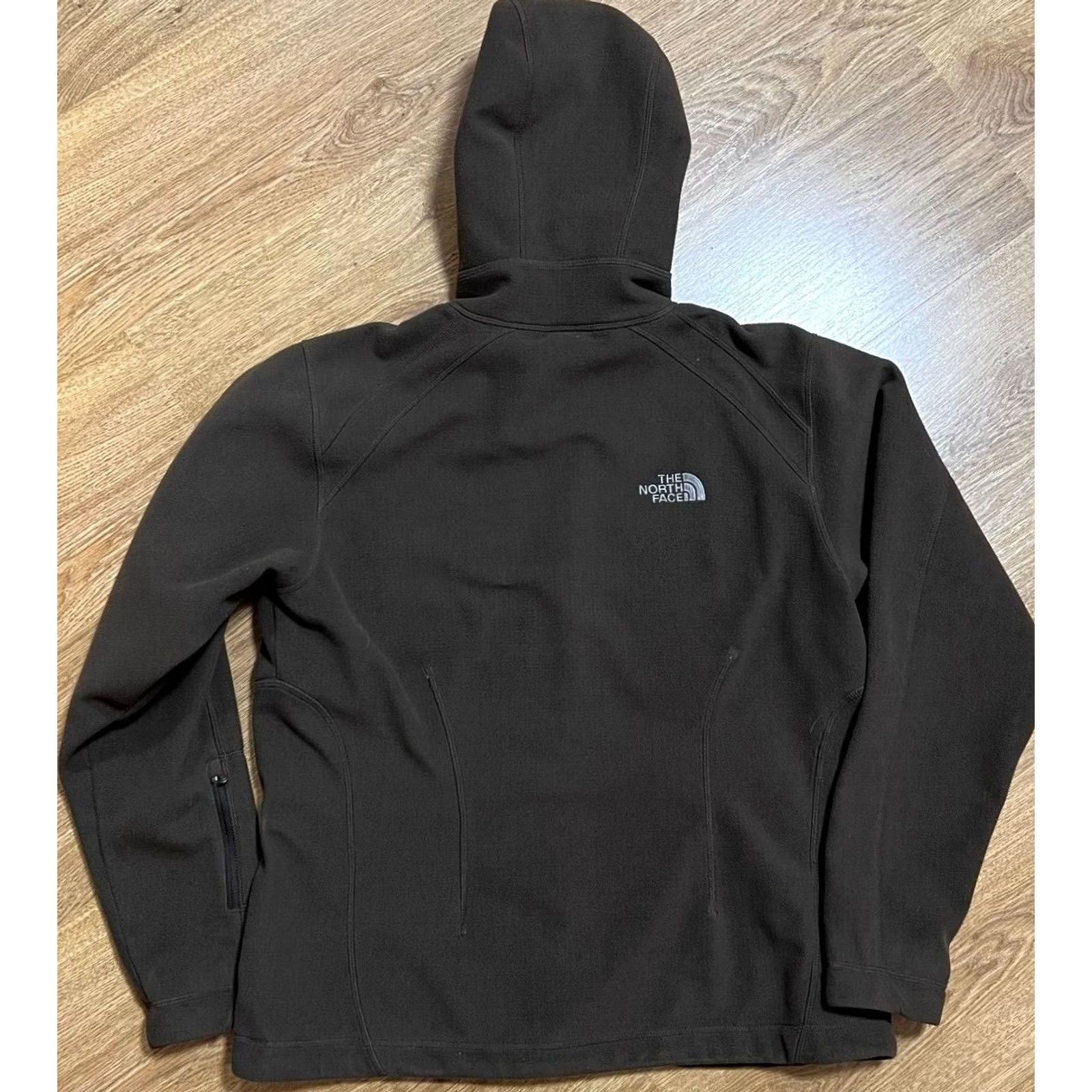 The North Face The North Face Windwall Fleece Hood Jacket Women's L Brown Zip Hoodie Size L / US 10 / IT 46 - 3 Thumbnail