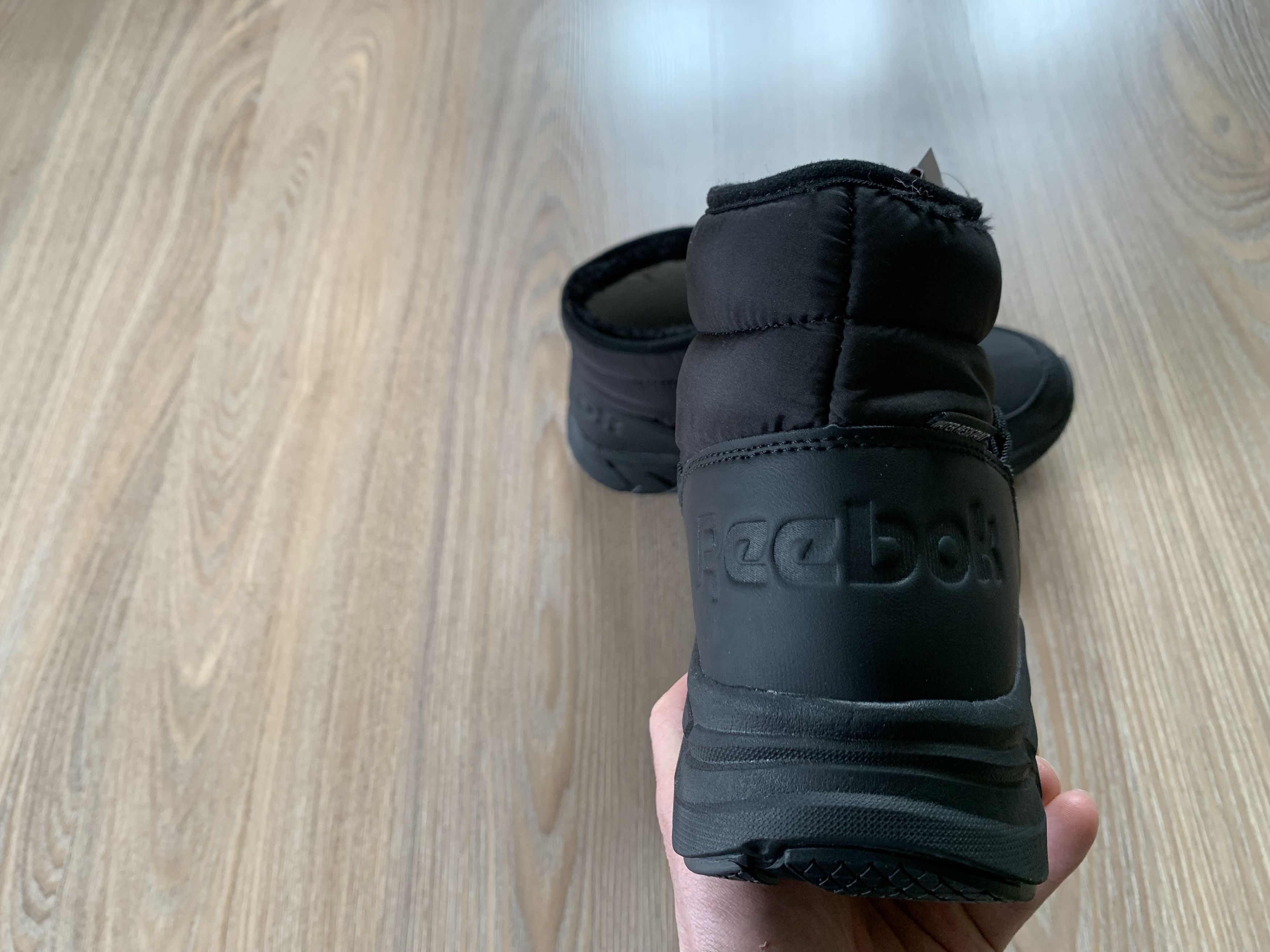 Reebok Reebok Warm Winter Black Hi Top Sneakers H1-048 WW Size US 10 / IT 40 - 6 Thumbnail