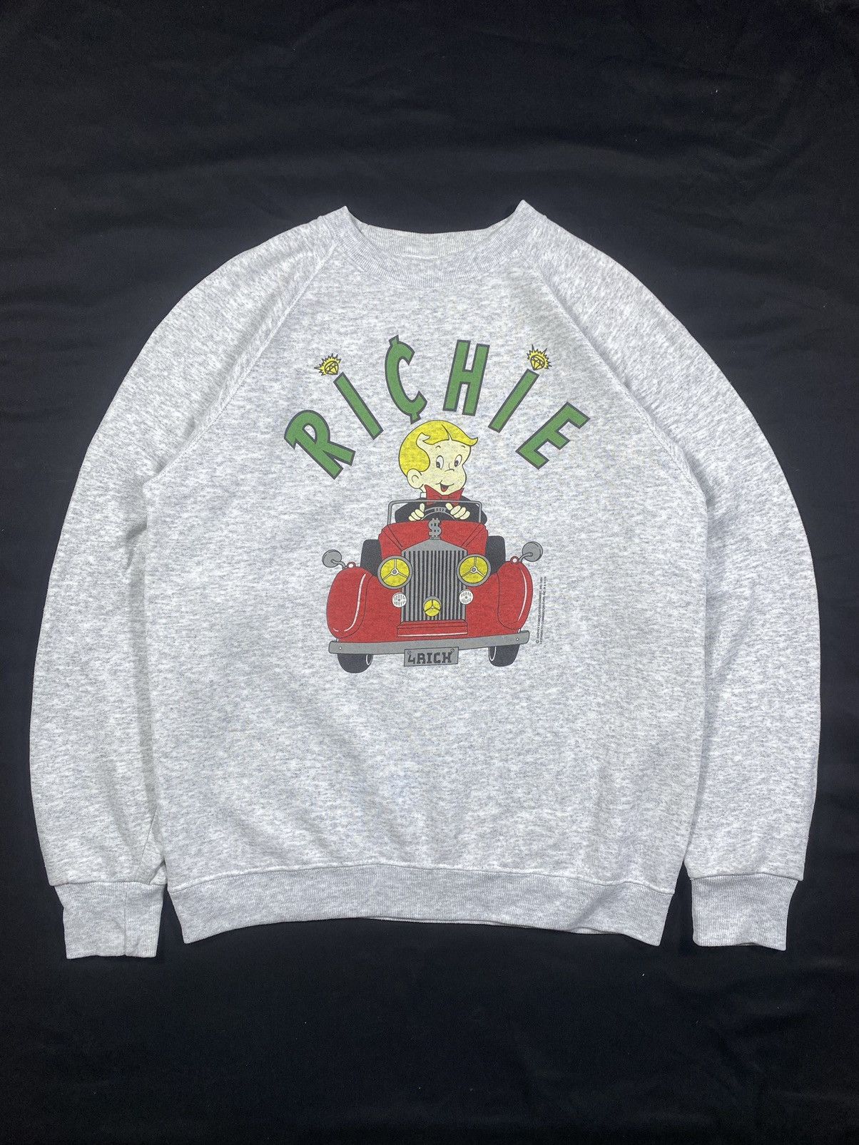 Vintage Harvey Comics RICHIE RICH sweatshirts Size US L / EU 52-54 / 3 - 1 Thumbnail