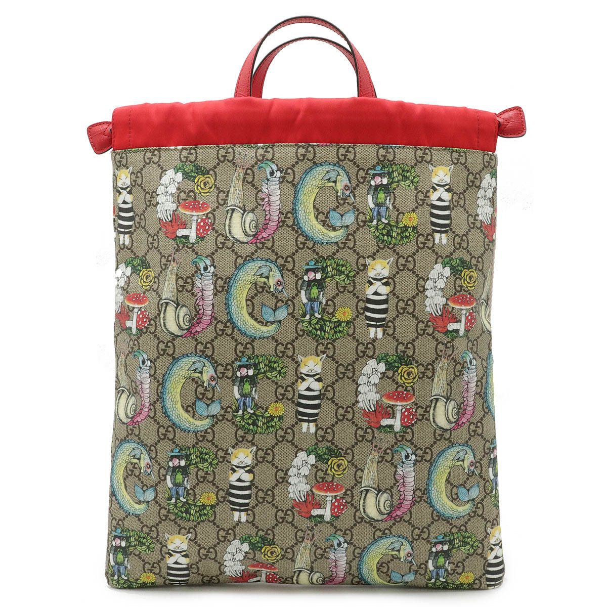 Gucci Gucci Children's GG Supreme Print Backpack Canvas Backpack