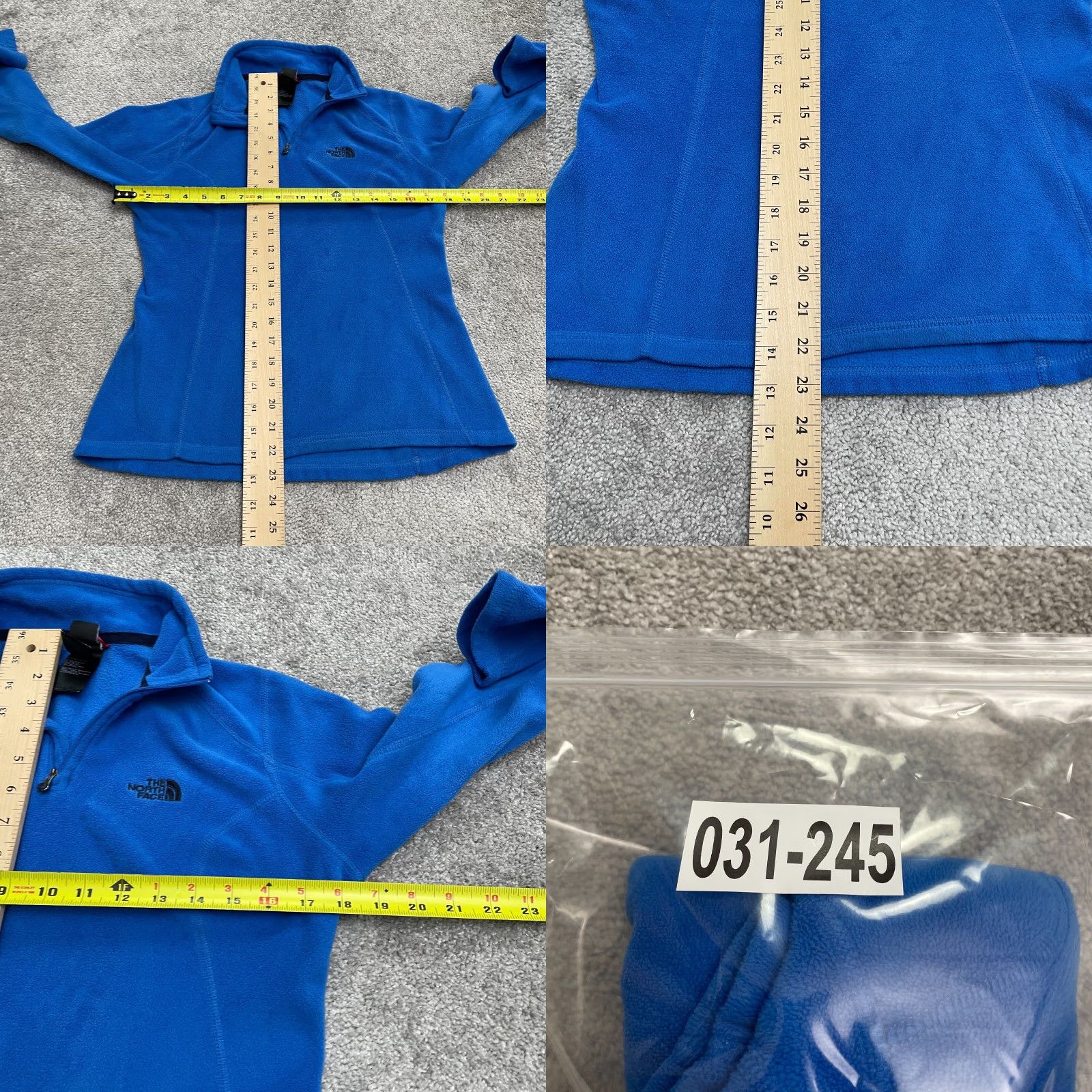 The North Face The North Face Glacial Polartec Fleece Jacket Womens XS Blue 1/4 Zip Outdoor Size XS / US 0-2 / IT 36-38 - 8 Thumbnail