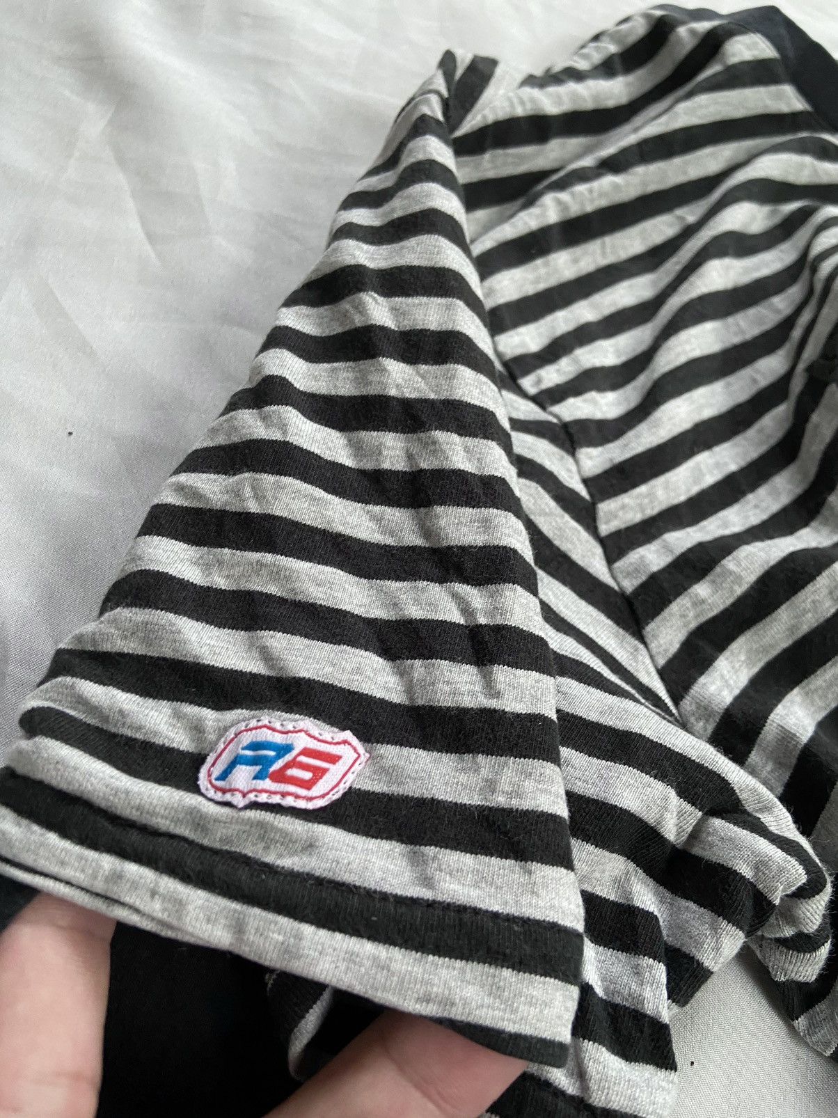 PPFM RUGGER BASIC HOUSE 3.J.R.6 STRIPED DOULE LAYER LONG SLEEVE Size US M / EU 48-50 / 2 - 12 Thumbnail