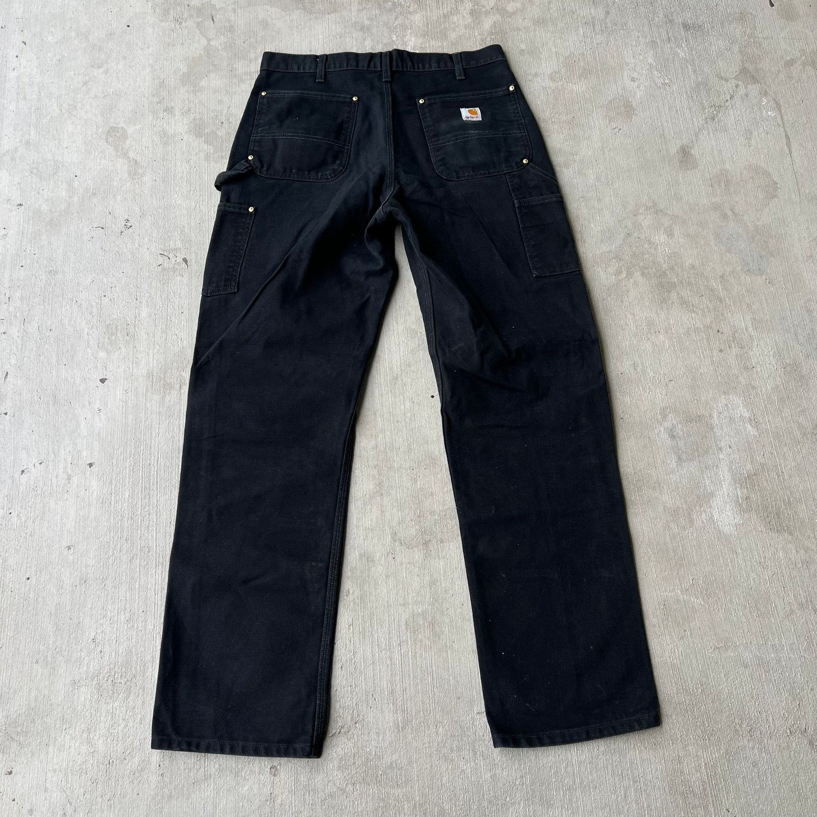 Carhartt × Vintage Carhartt black double knee work wear carpenter pants Size US 34 / EU 50 - 5 Thumbnail