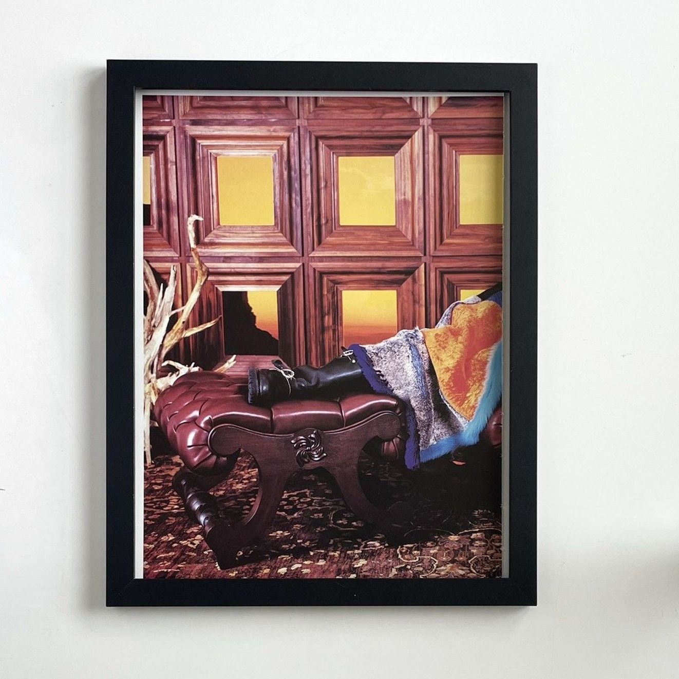 Chrome Hearts × Japanese Brand × Vintage Chrome Hearts rare photo Framed poster 9x11 Size ONE SIZE - 1 Thumbnail