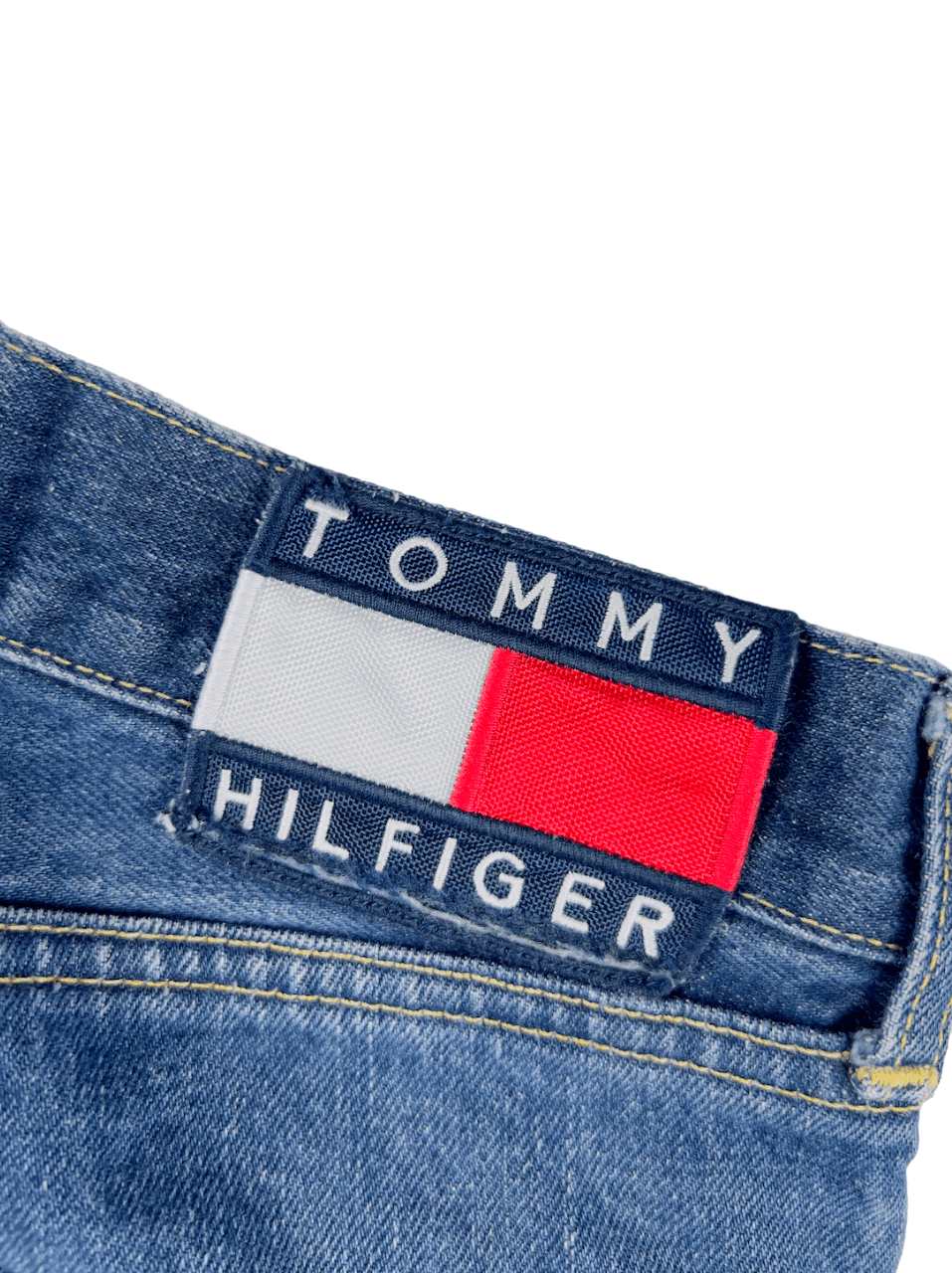 Tommy Hilfiger × Vintage Vintage Tommy Hilfiger Denim Shorts Size US 29 - 3 Thumbnail