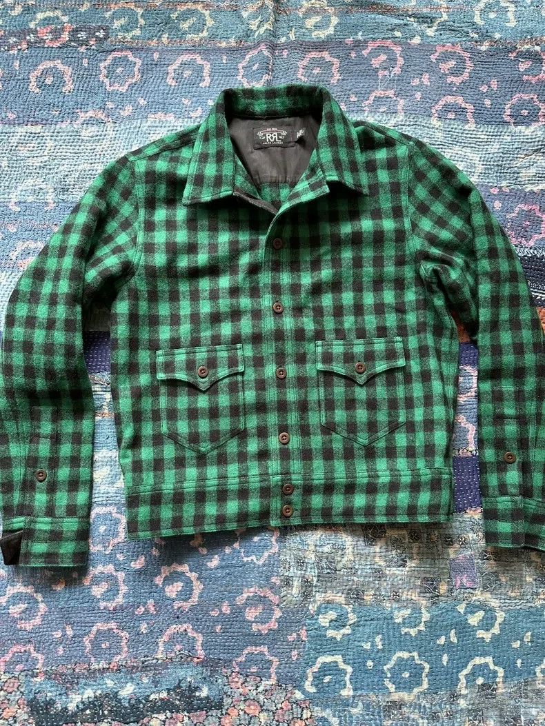RRL Ralph Lauren RRL Ralph Lauren Wool plaid jacket Size US S / EU 44-46 / 1 - 1 Thumbnail