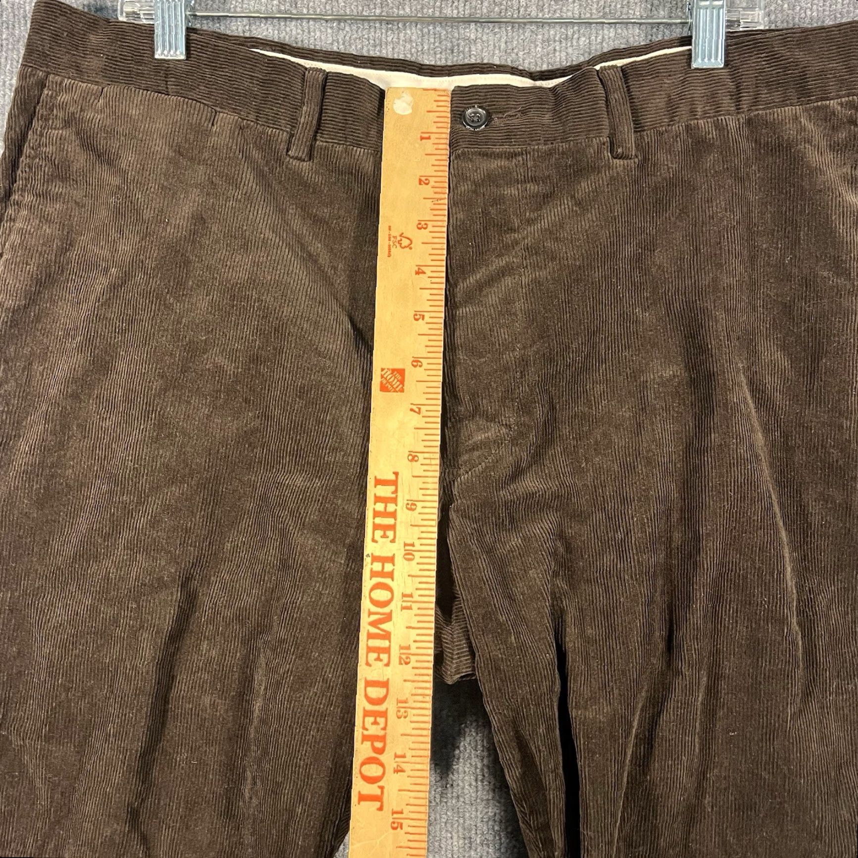 Polo Ralph Lauren Polo Ralph Lauren Pants SlIM Straight Mens 40x30 Brown Corduroy Stretch Slim Fit Chino Modern Preppy Mens Size US L / EU 52-54 / 3 - 3 Thumbnail